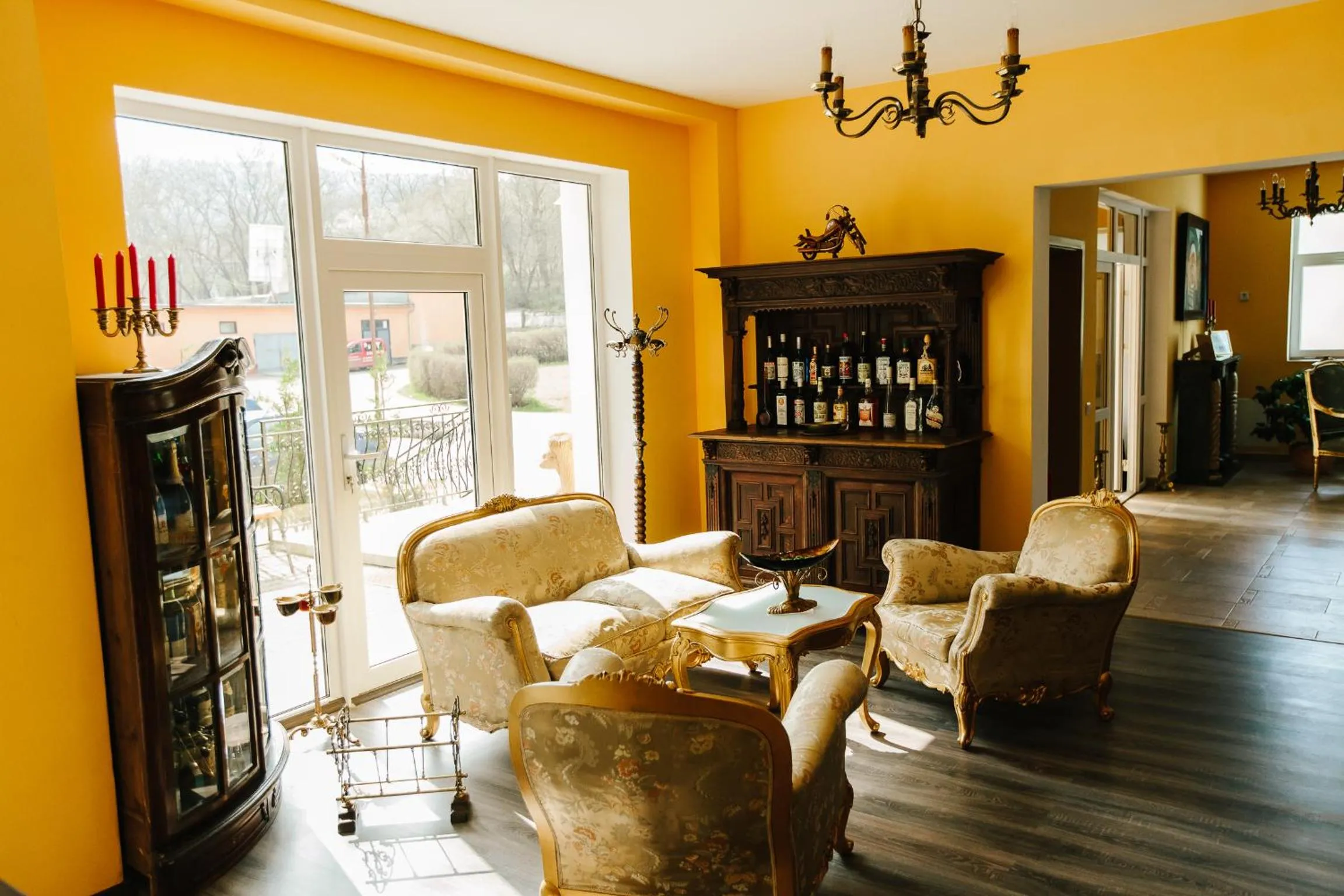 Lobby or reception in Hotel Dobsi