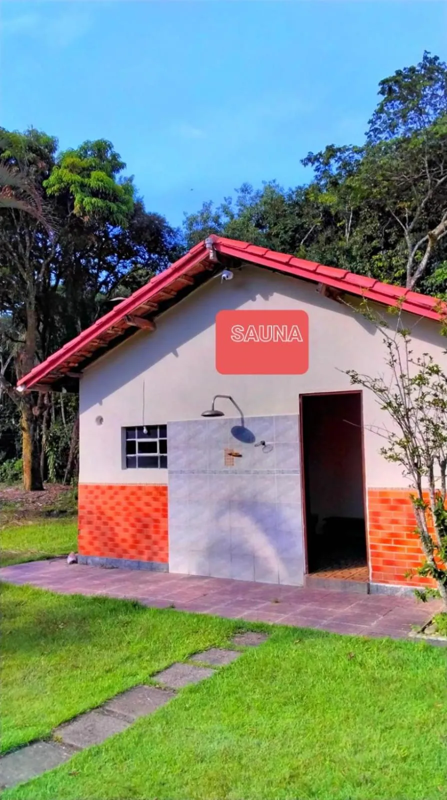 Sauna in Pousada Tapera