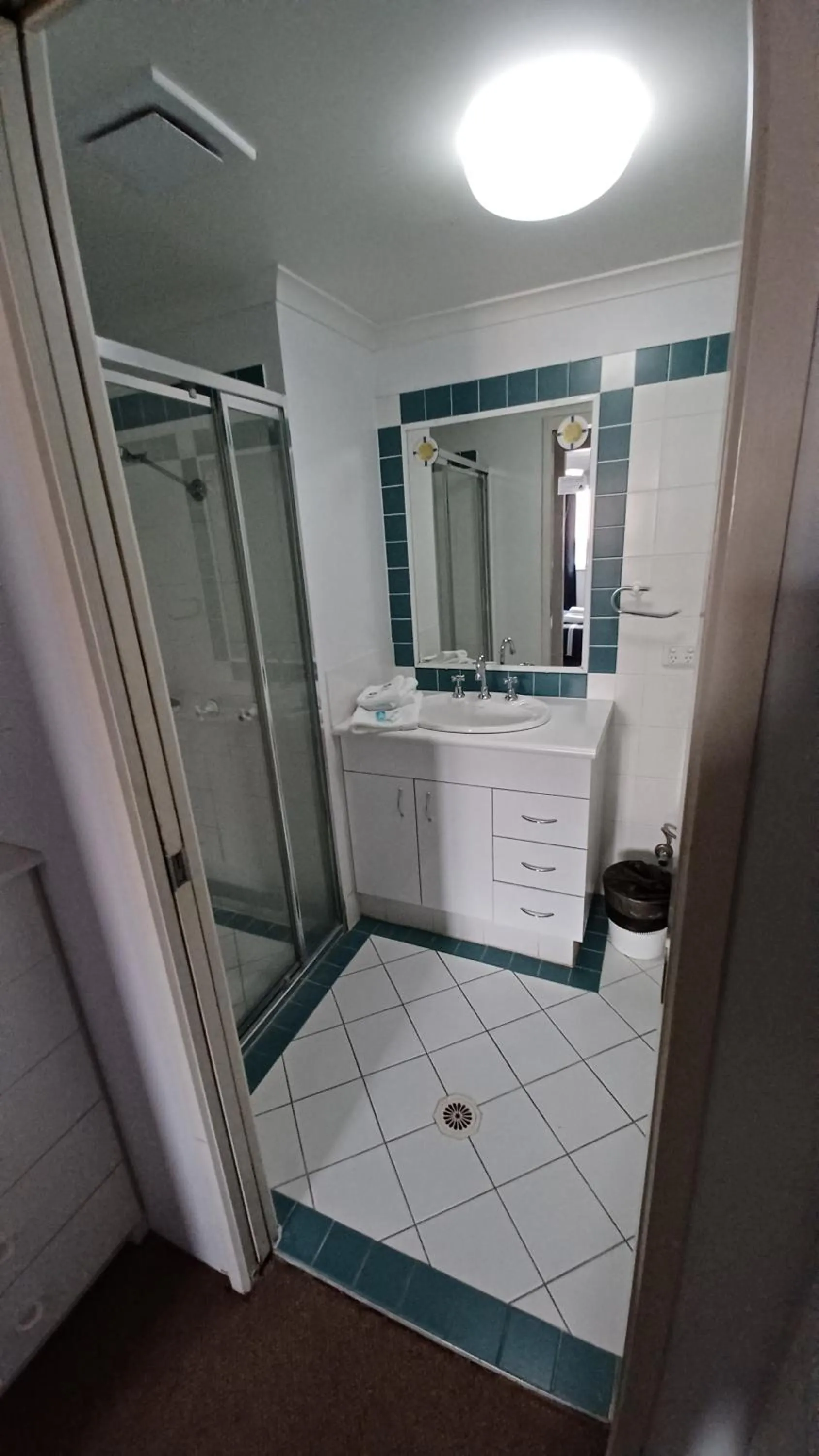 Bathroom in Blue Waters Apartments