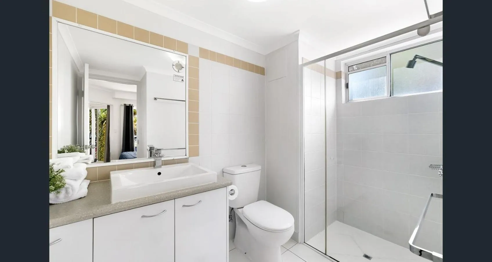 Toilet in Blue Waters Apartments