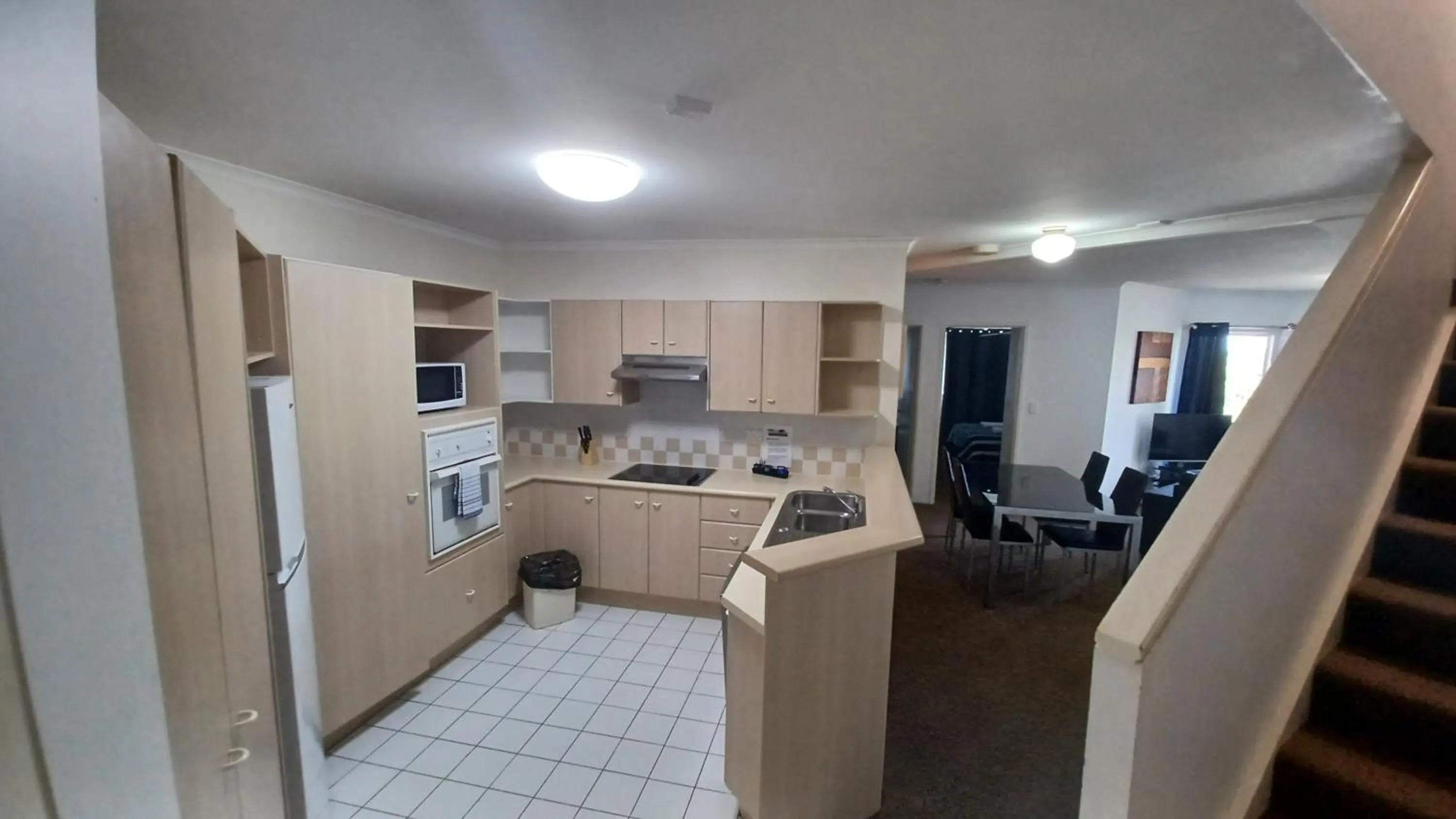 Kitchen or kitchenette in Blue Waters Apartments