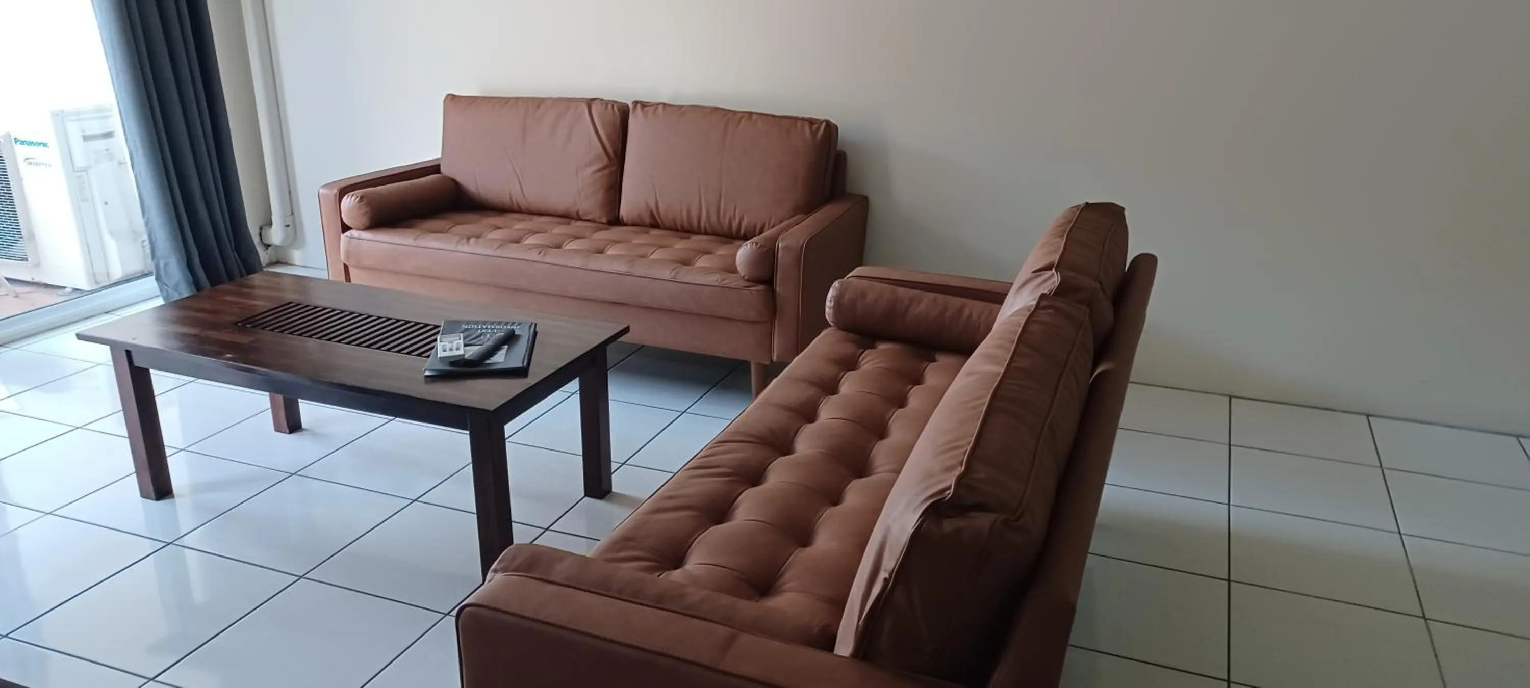 Living room in Blue Waters Apartments