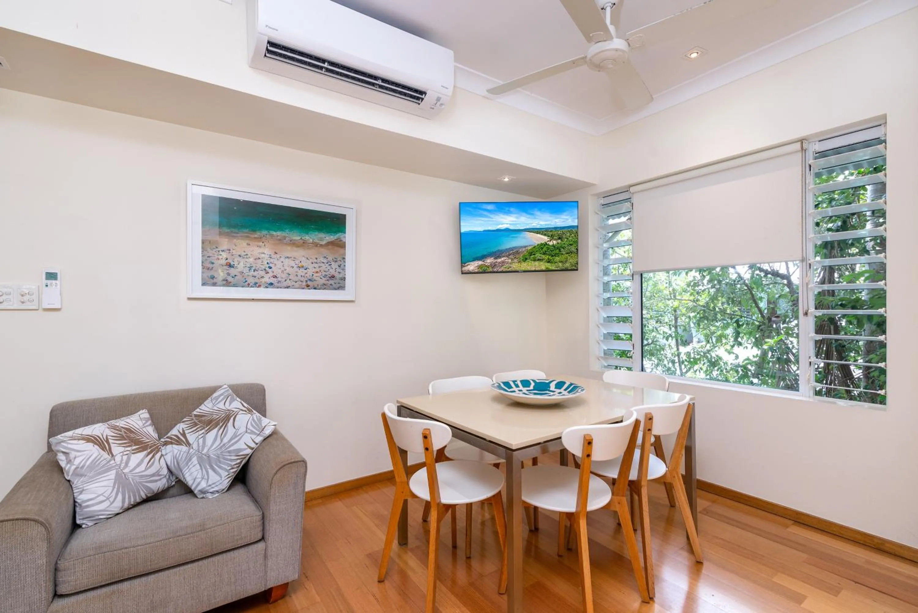 Living room in Verandahs Boutique Apartments