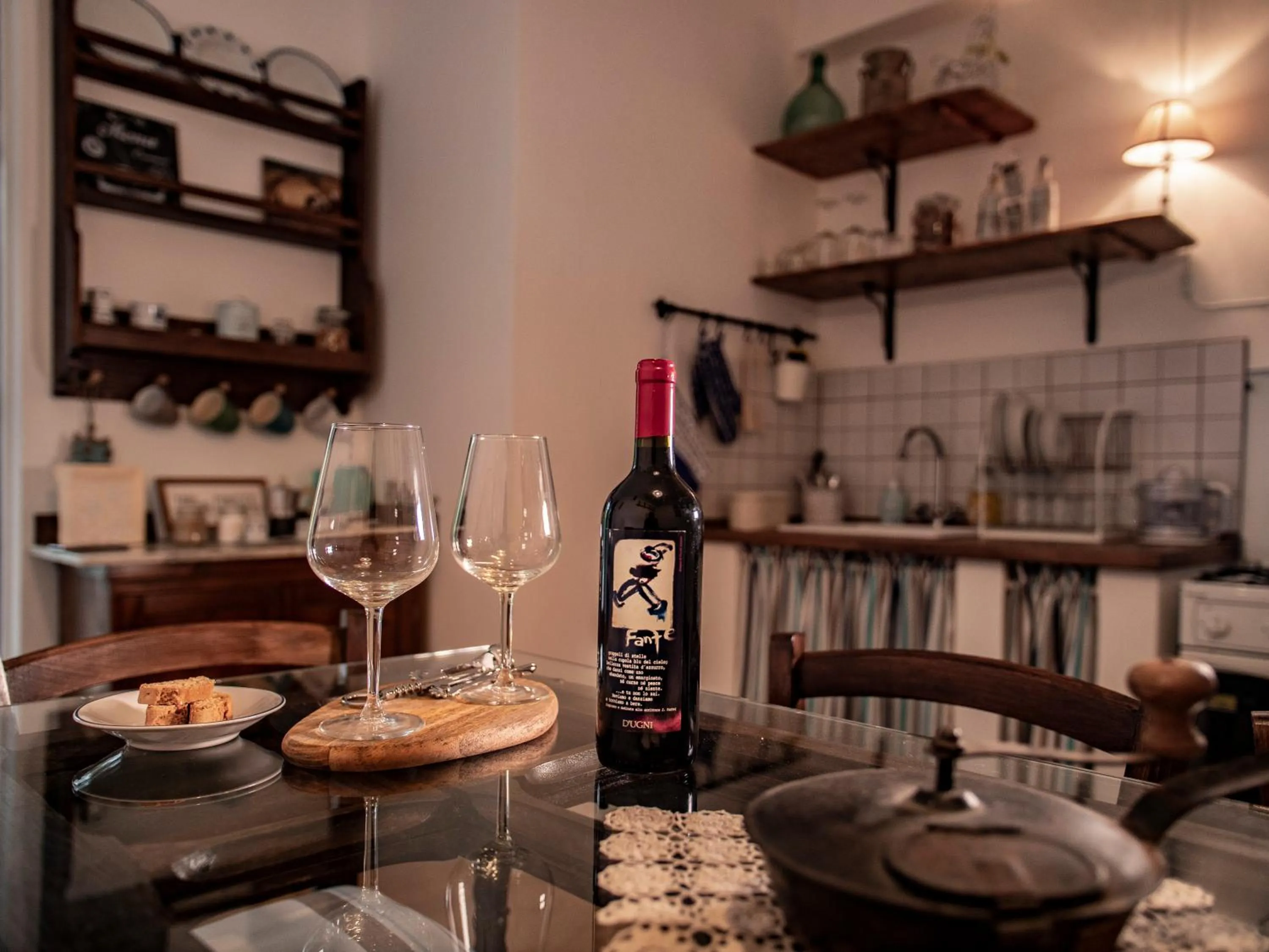 Kitchen or kitchenette in Alloggio del Fiume - Le Vecchie Vasche