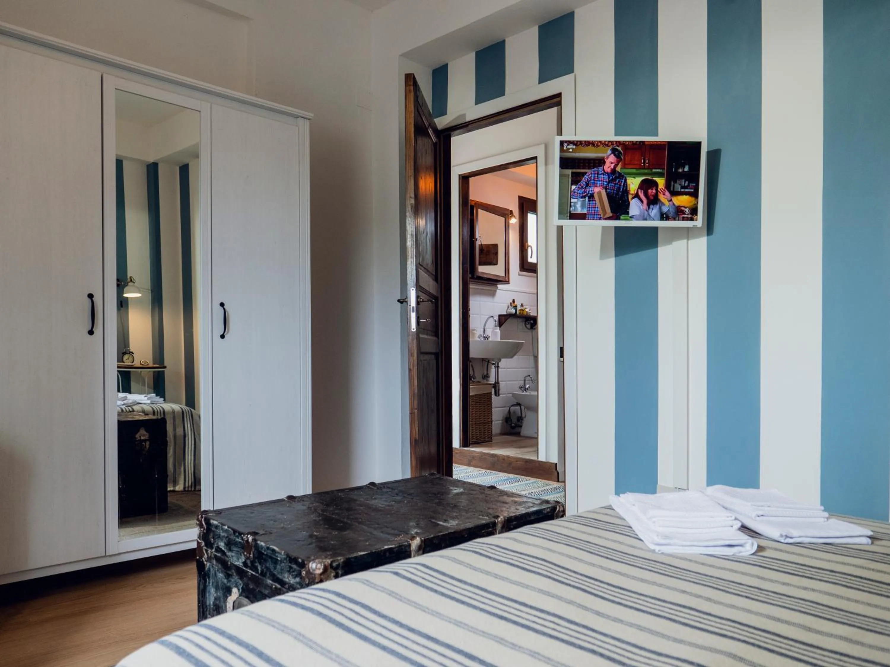 TV and multimedia, Bed in Alloggio del Fiume - Le Vecchie Vasche