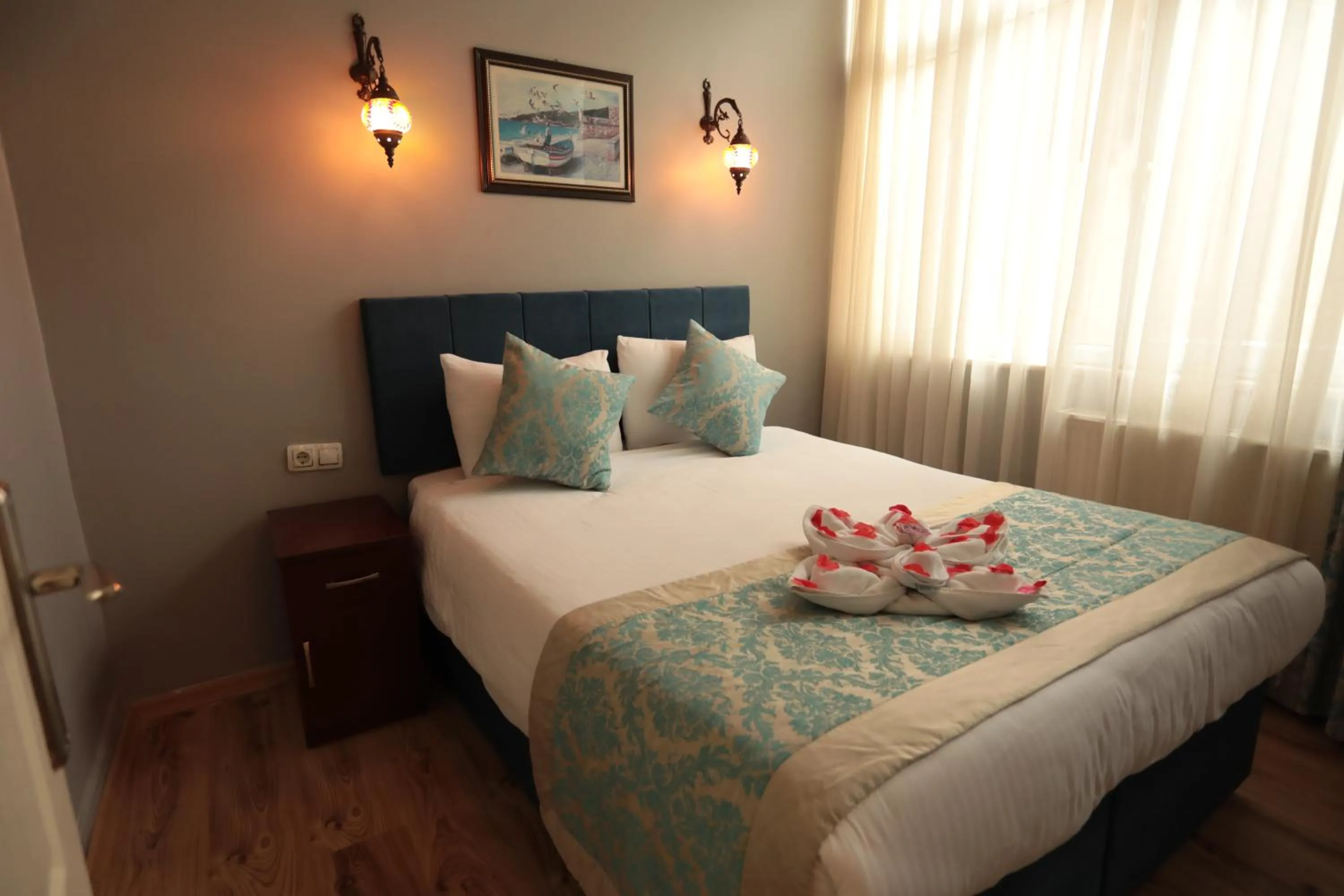 Bedroom, Bed in White Pearl Apart Hotel