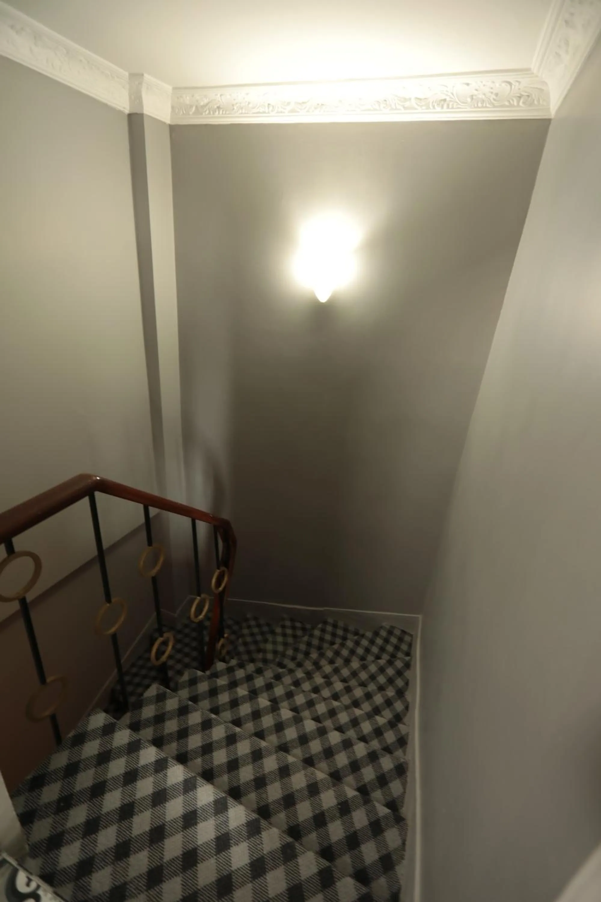 Inner courtyard view in White Pearl Apart Hotel