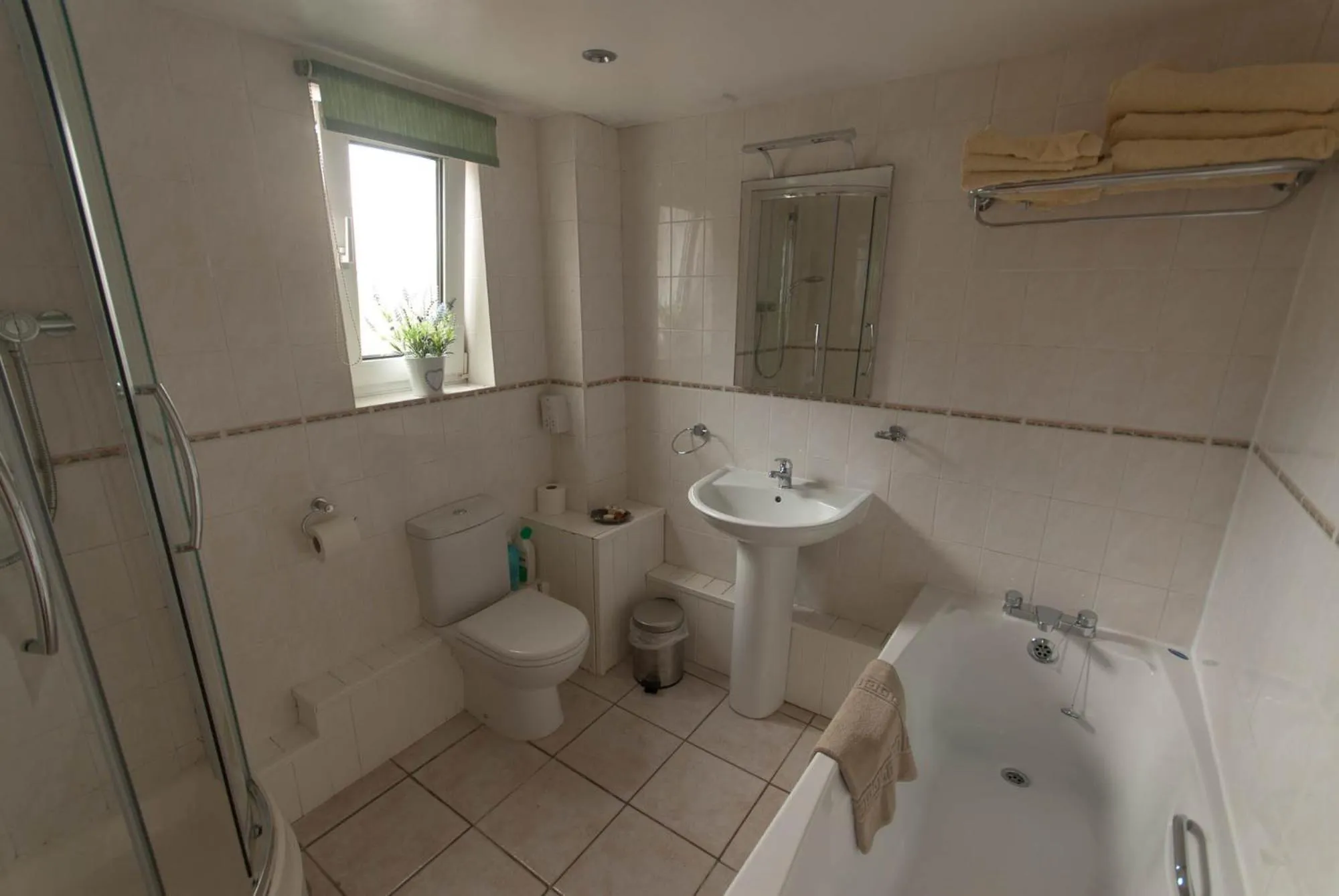 Bathroom in Greyfield Farm Cottages