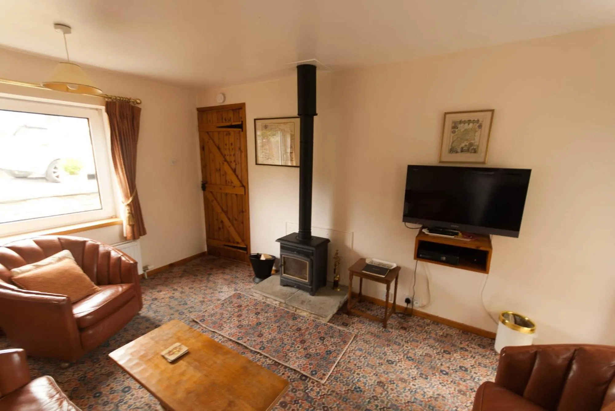 Living room in Greyfield Farm Cottages