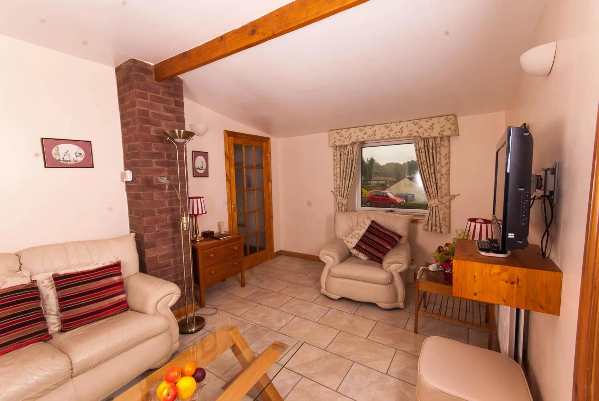Living room in Greyfield Farm Cottages