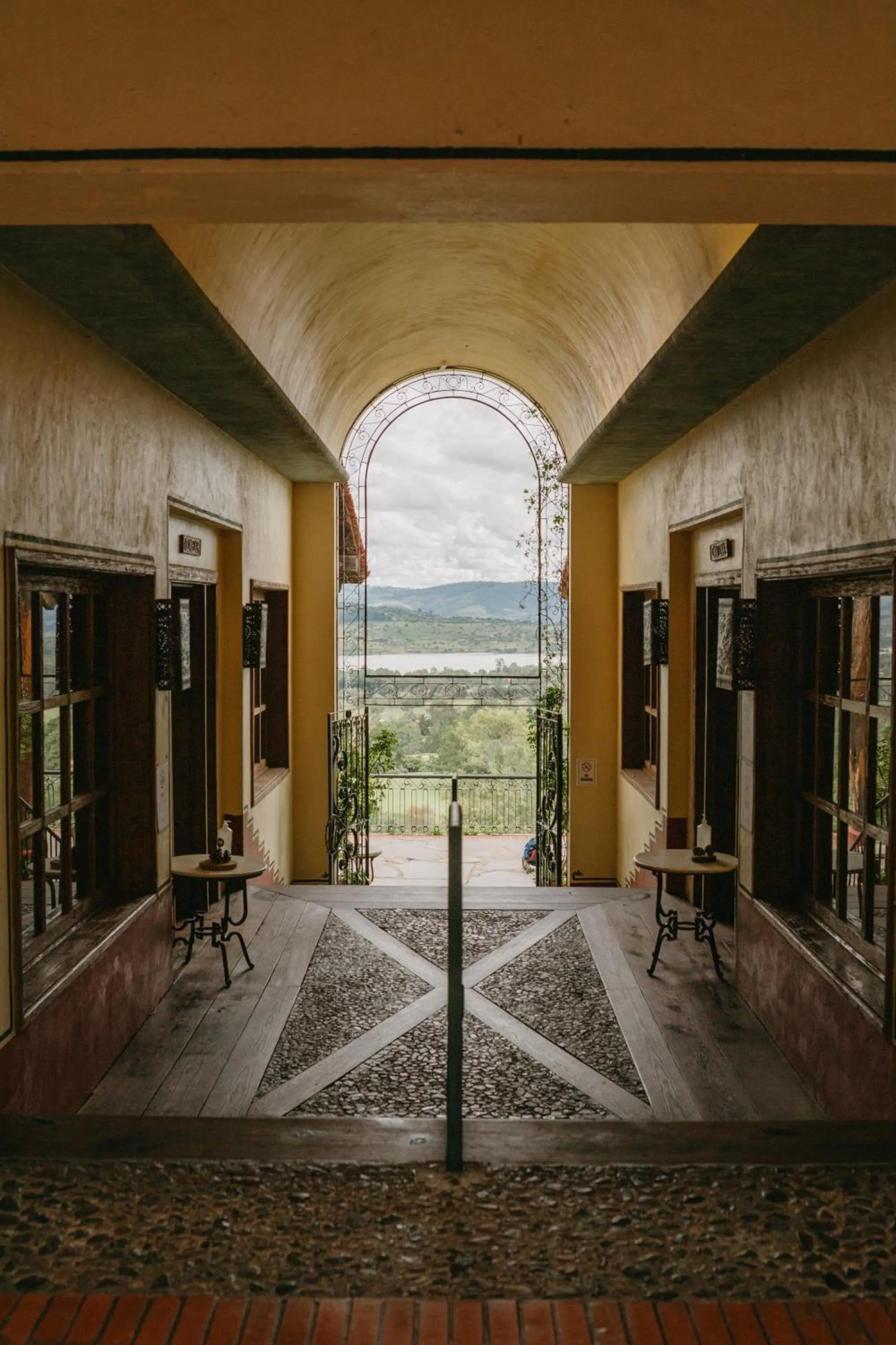 Lake view in Tapalpa Country Club Hotel