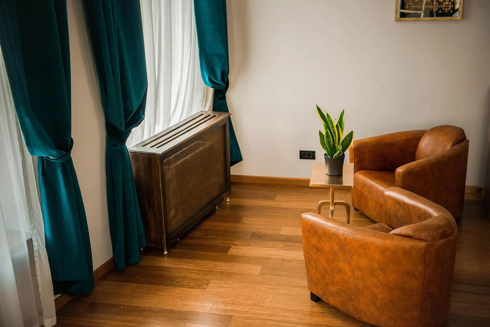 Seating area in Casa Hrisicos