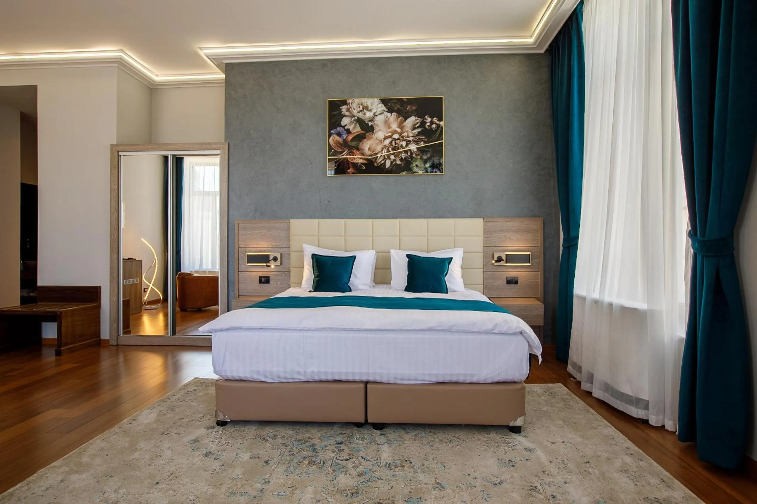 Bedroom, Bed in Casa Hrisicos