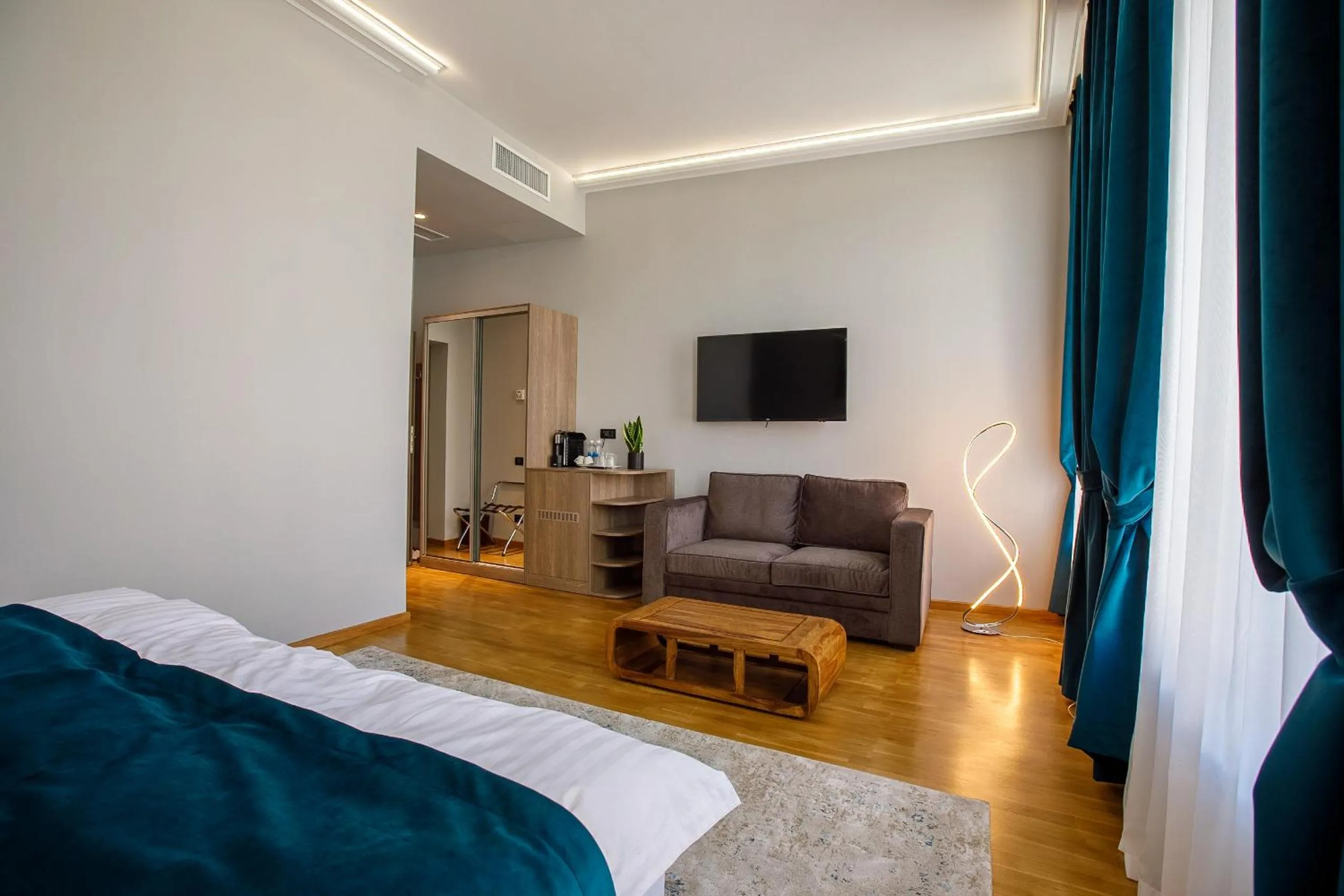 TV and multimedia, Bed in Casa Hrisicos