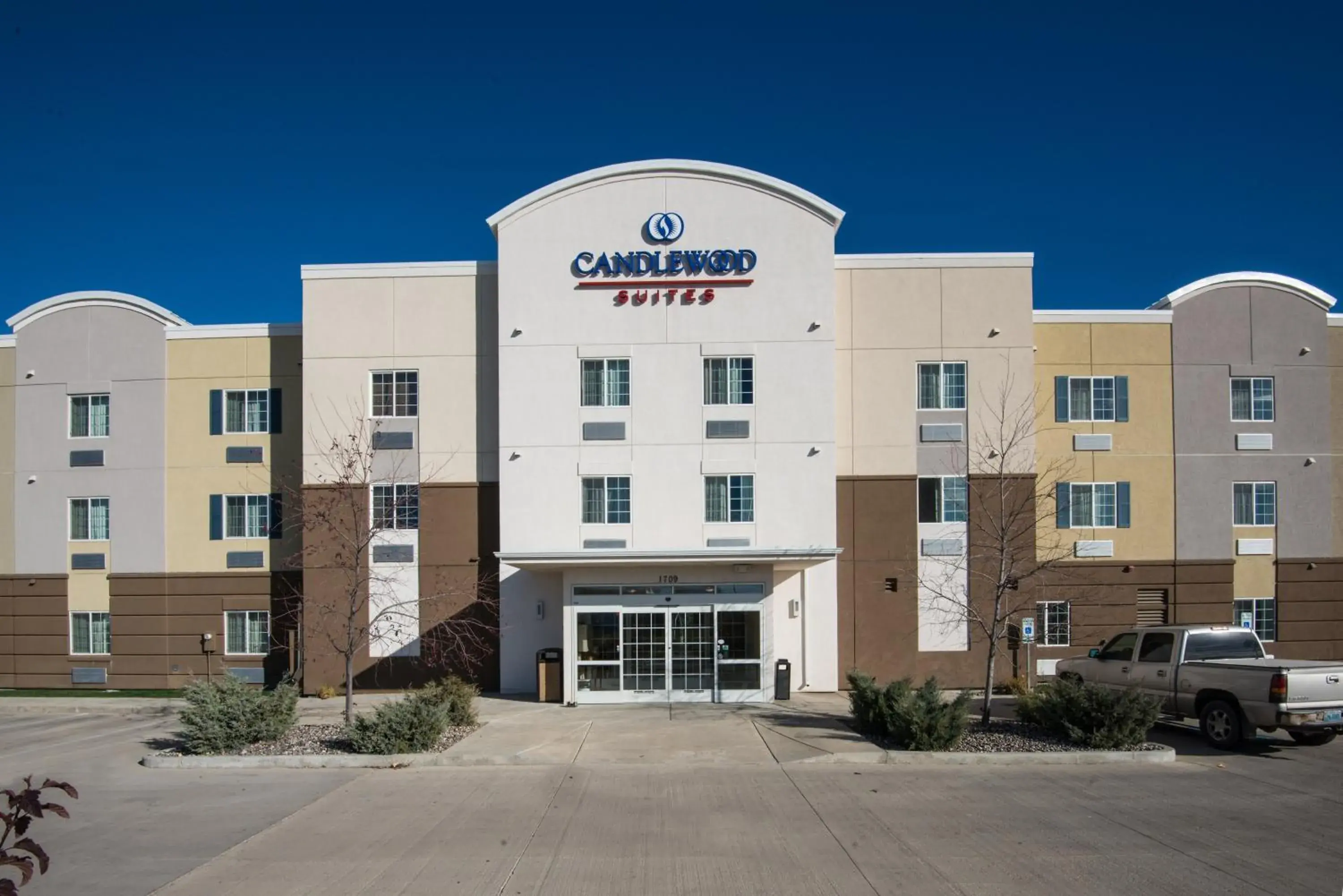 Property building in Candlewood Suites Sheridan by IHG Property building in Candlewood Suites Sheridan by IHG