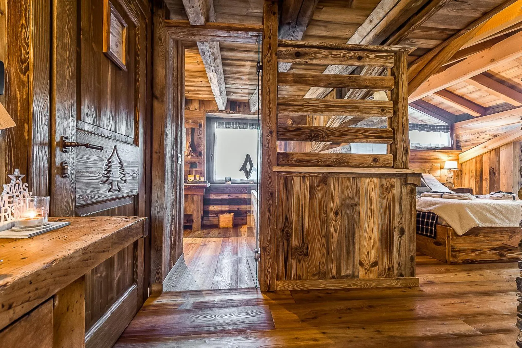 Bed in Bed & Breakfast Anisor - Parblanc