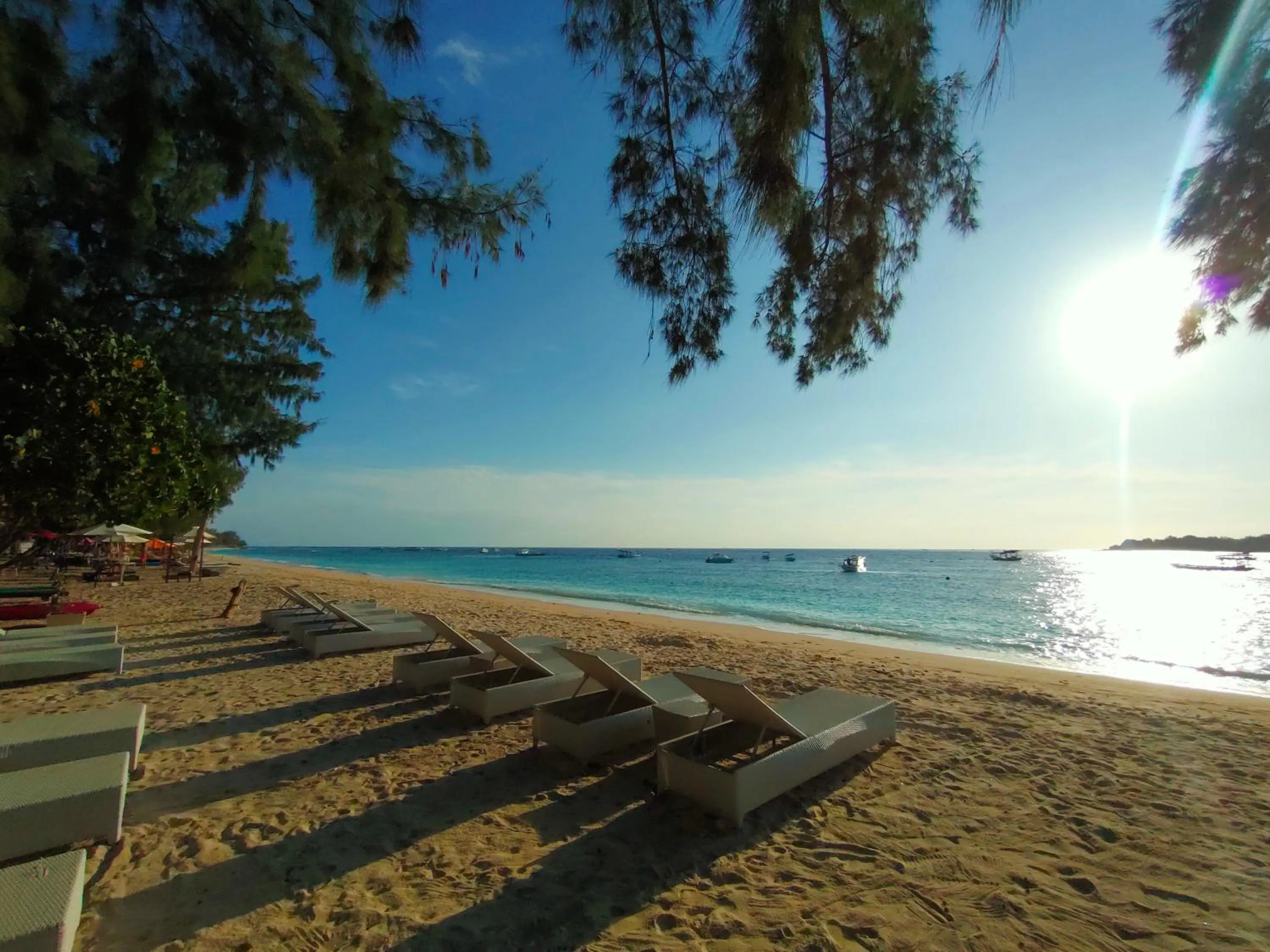 Beach in Bale Sampan Boutique Bungalows