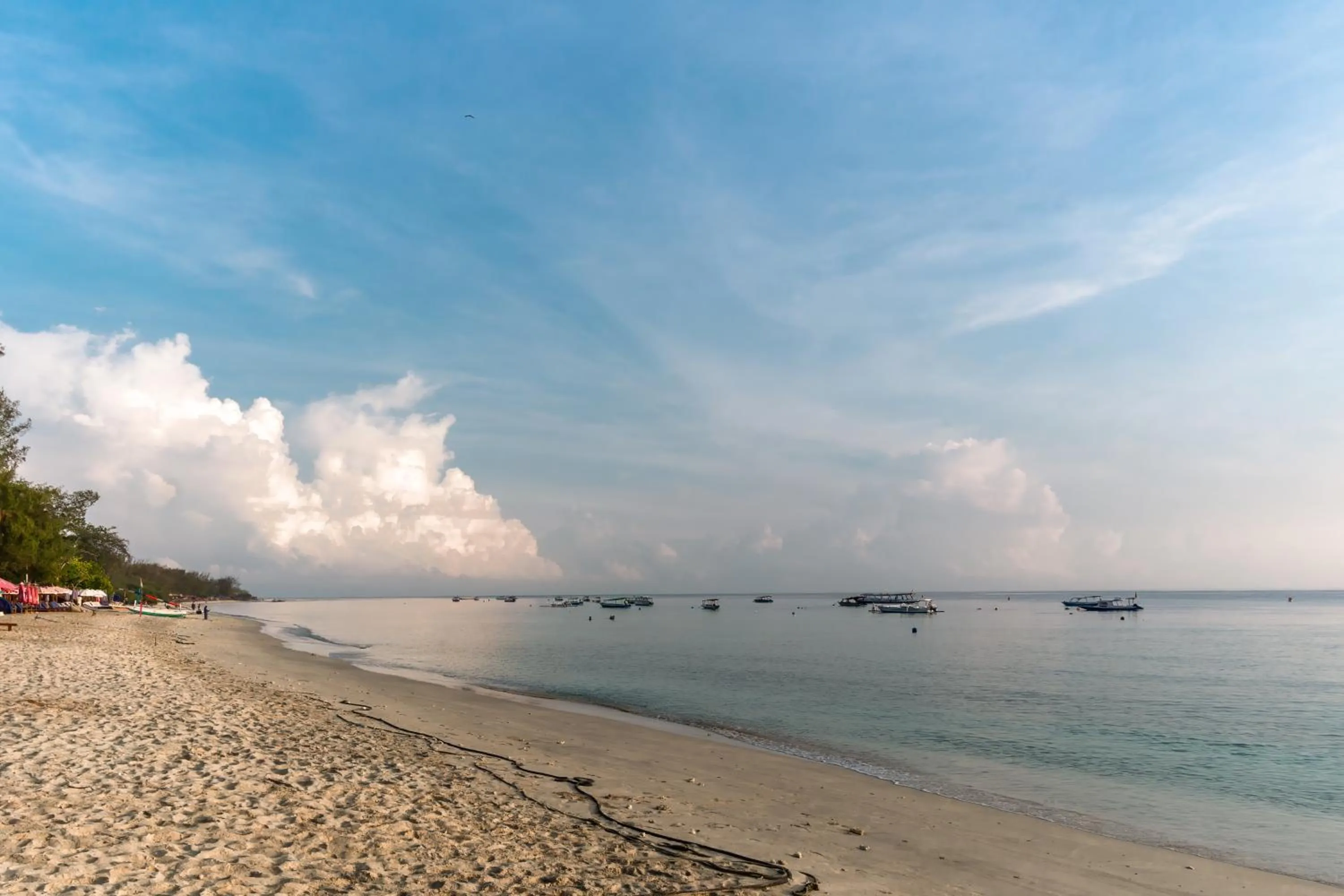 Beach in Bale Sampan Boutique Bungalows