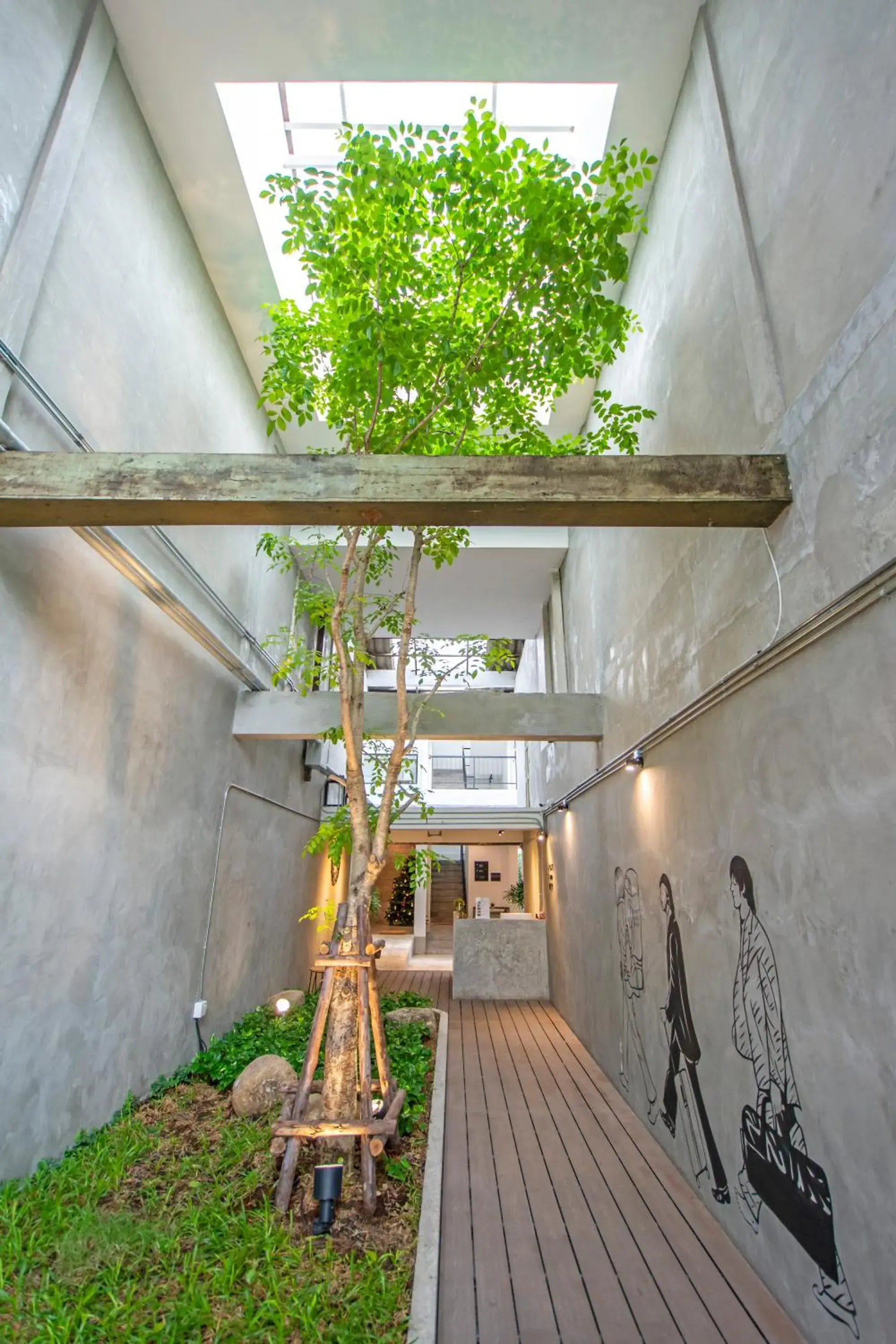 Property building in Lost Inn BKK Property building in Lost Inn BKK