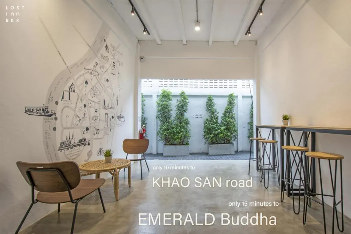 Lobby or reception in Lost Inn BKK Lobby or reception in Lost Inn BKK