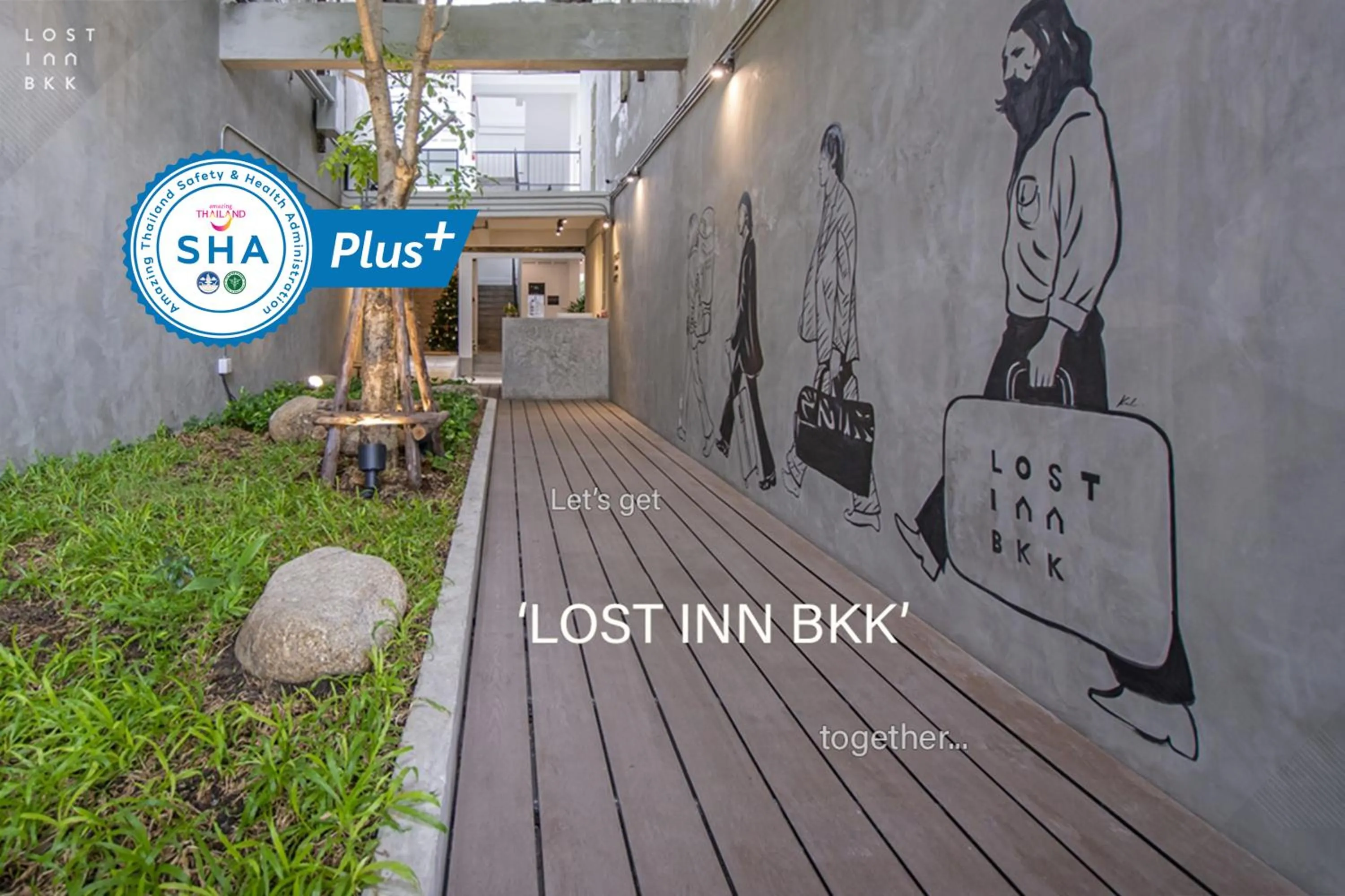 Property building in Lost Inn BKK