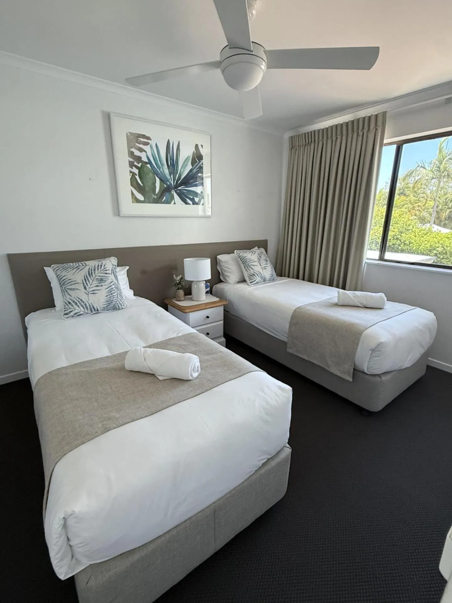 Bed in Noosa Place Resort