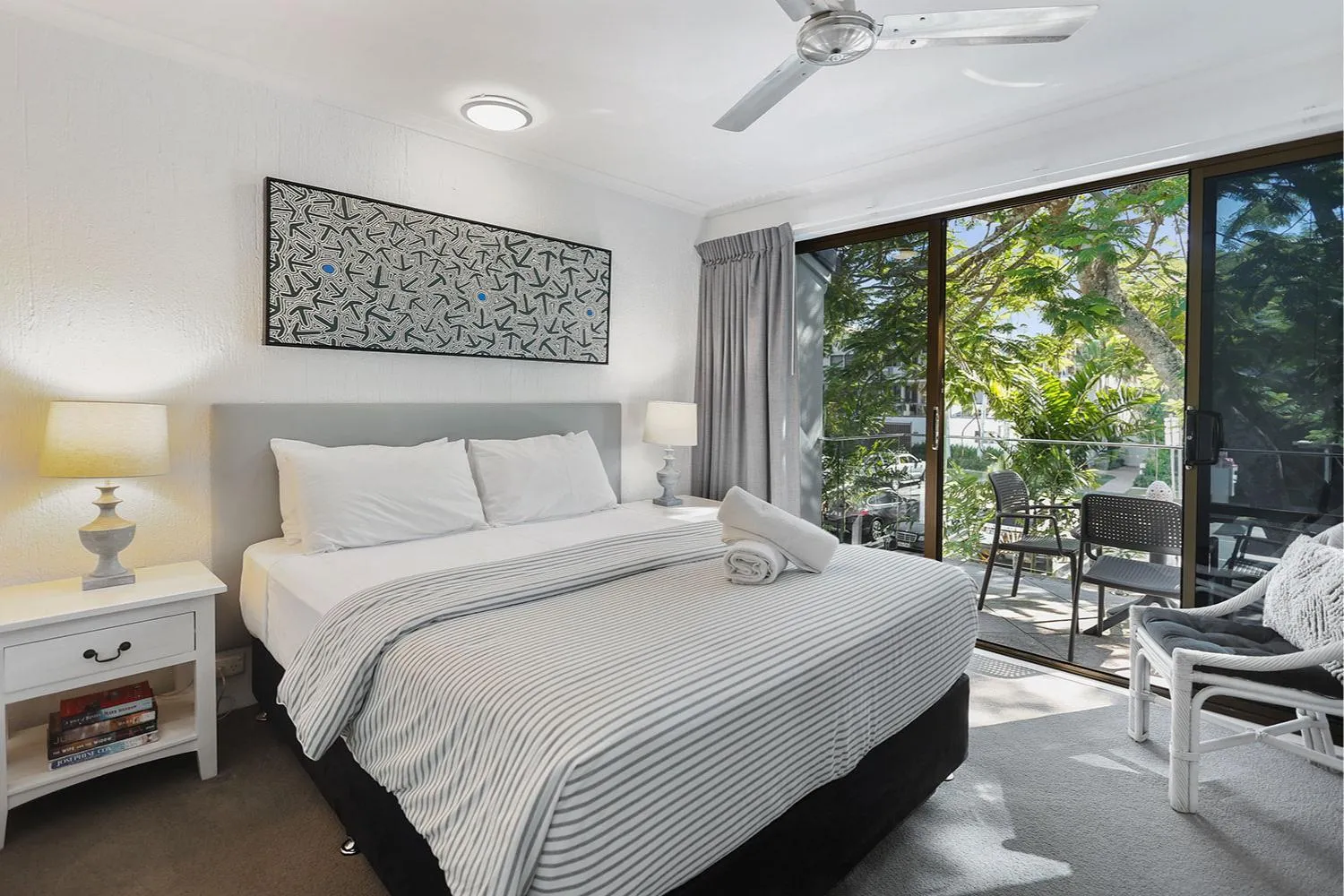 Bed in Noosa Place Resort