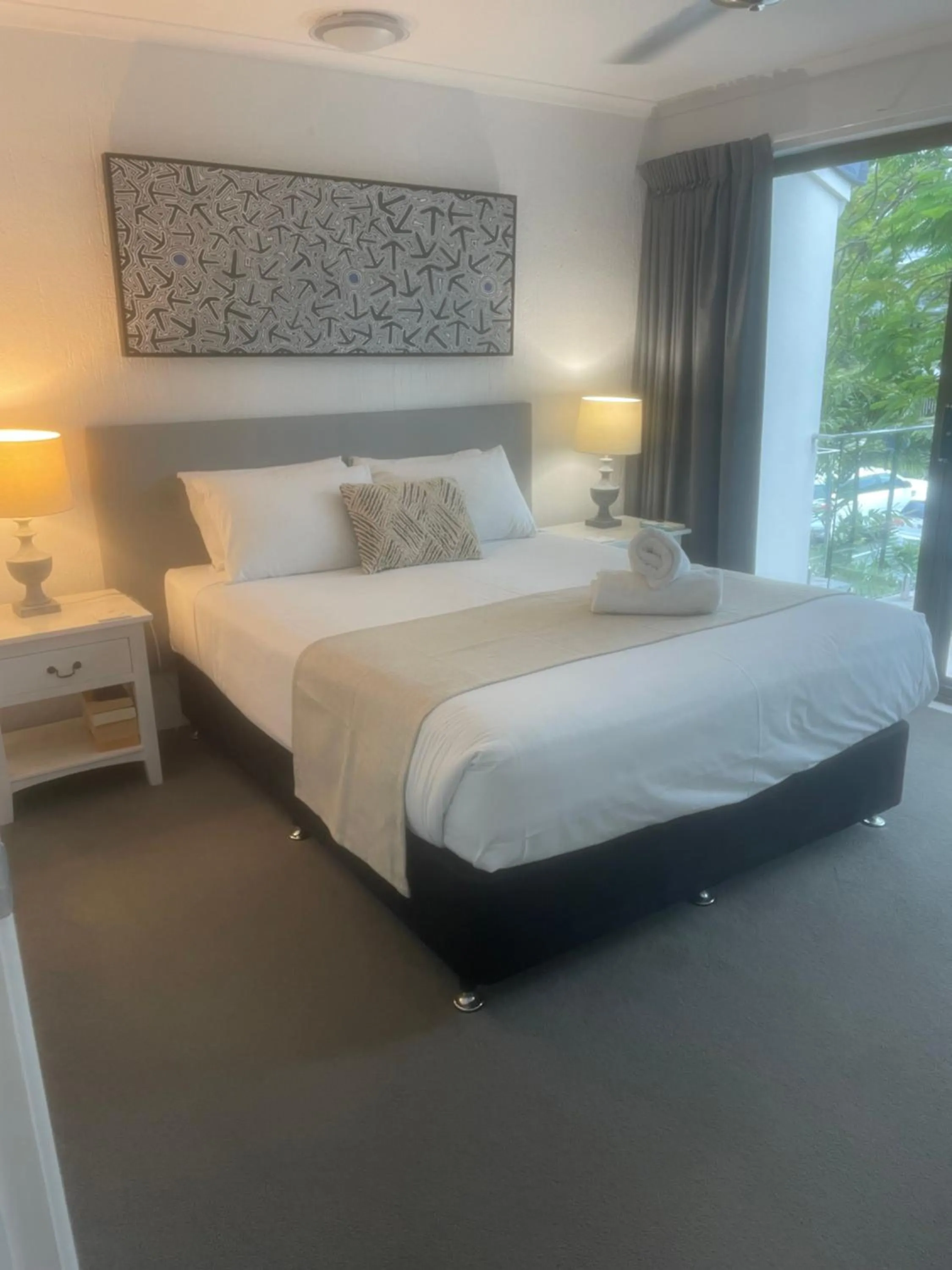 Bed in Noosa Place Resort