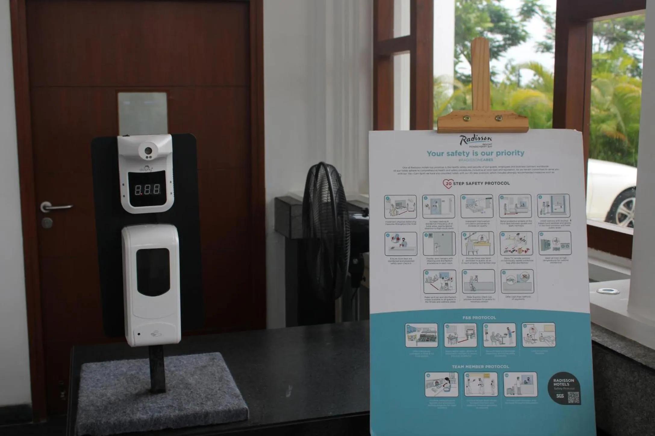 Area and facilities in Radisson Resort Pondicherry Bay