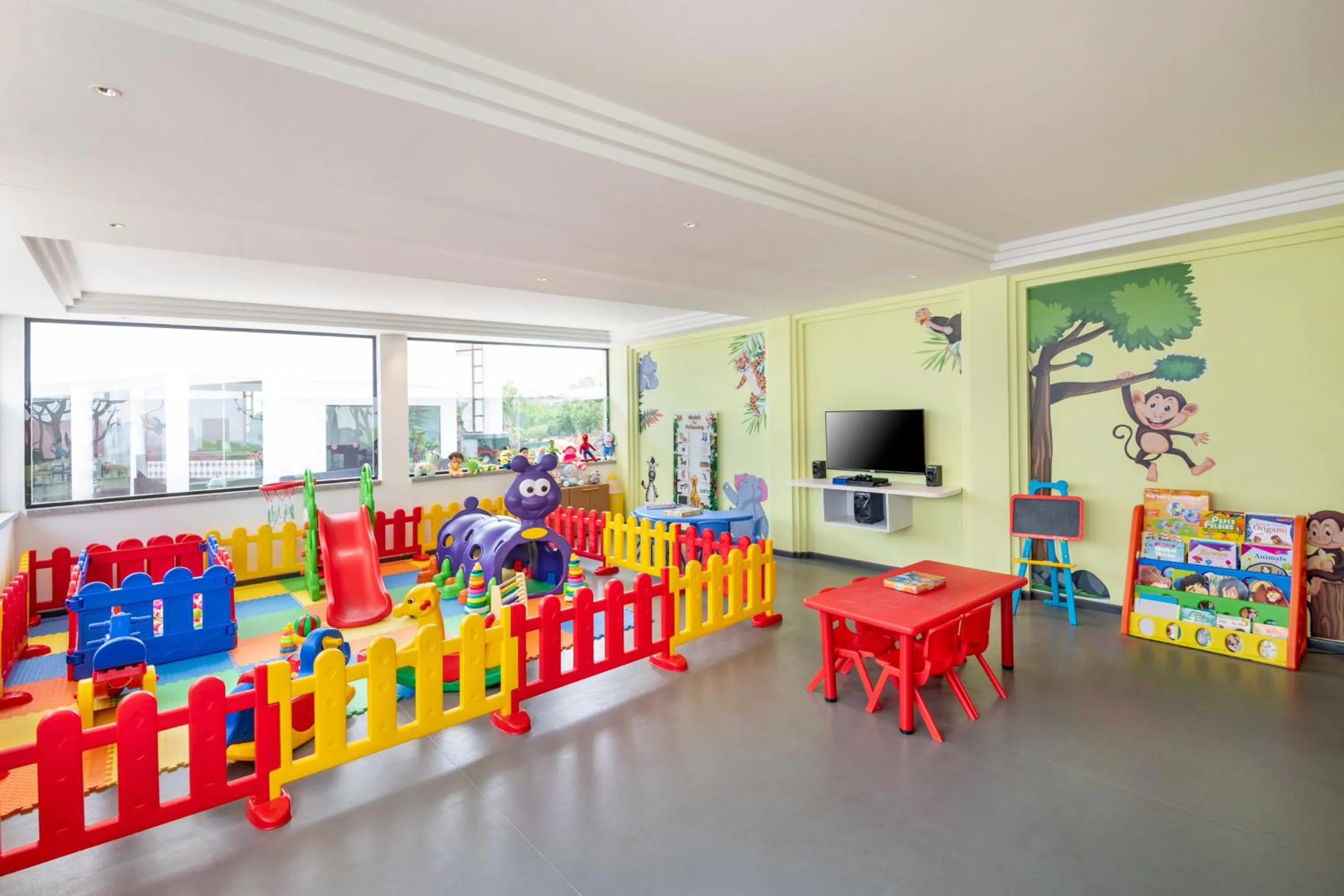 Children play ground in Radisson Resort Pondicherry Bay