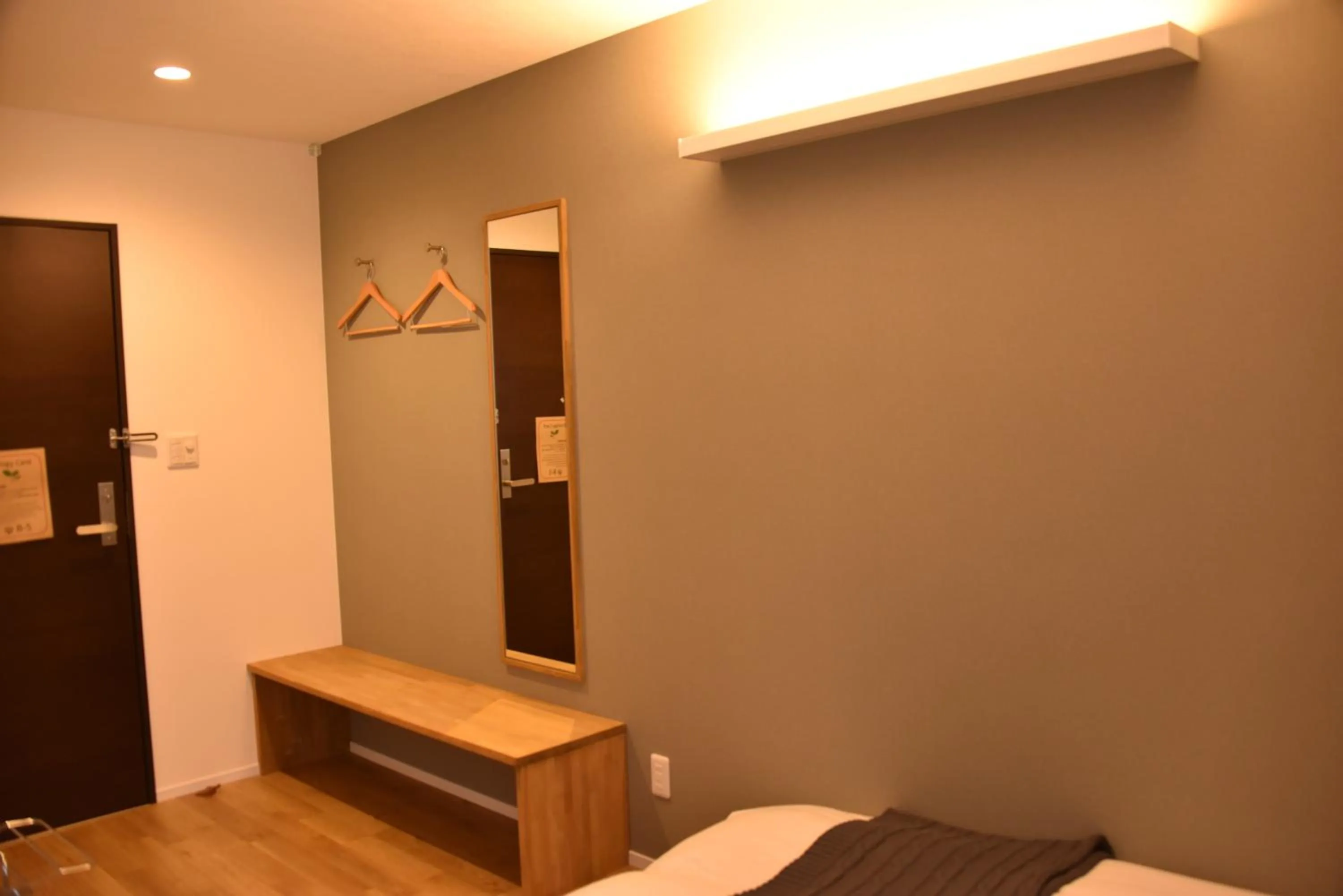 Photo of the whole room, Bed in Shiretokoserai