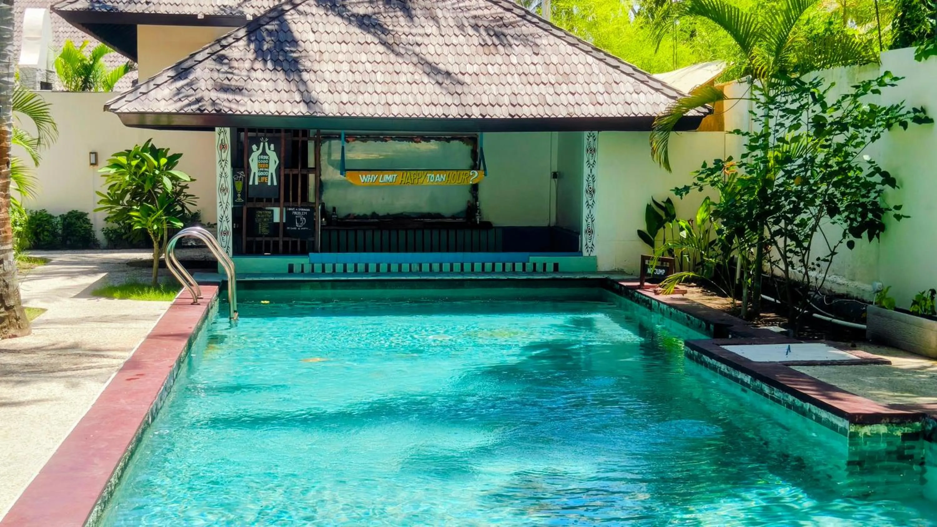 Swimming pool in The Trawangan Resort