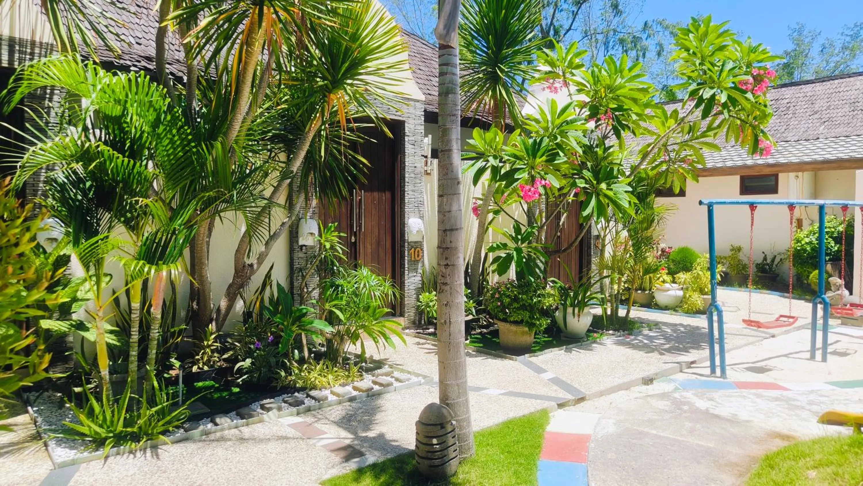 Garden view in The Trawangan Resort