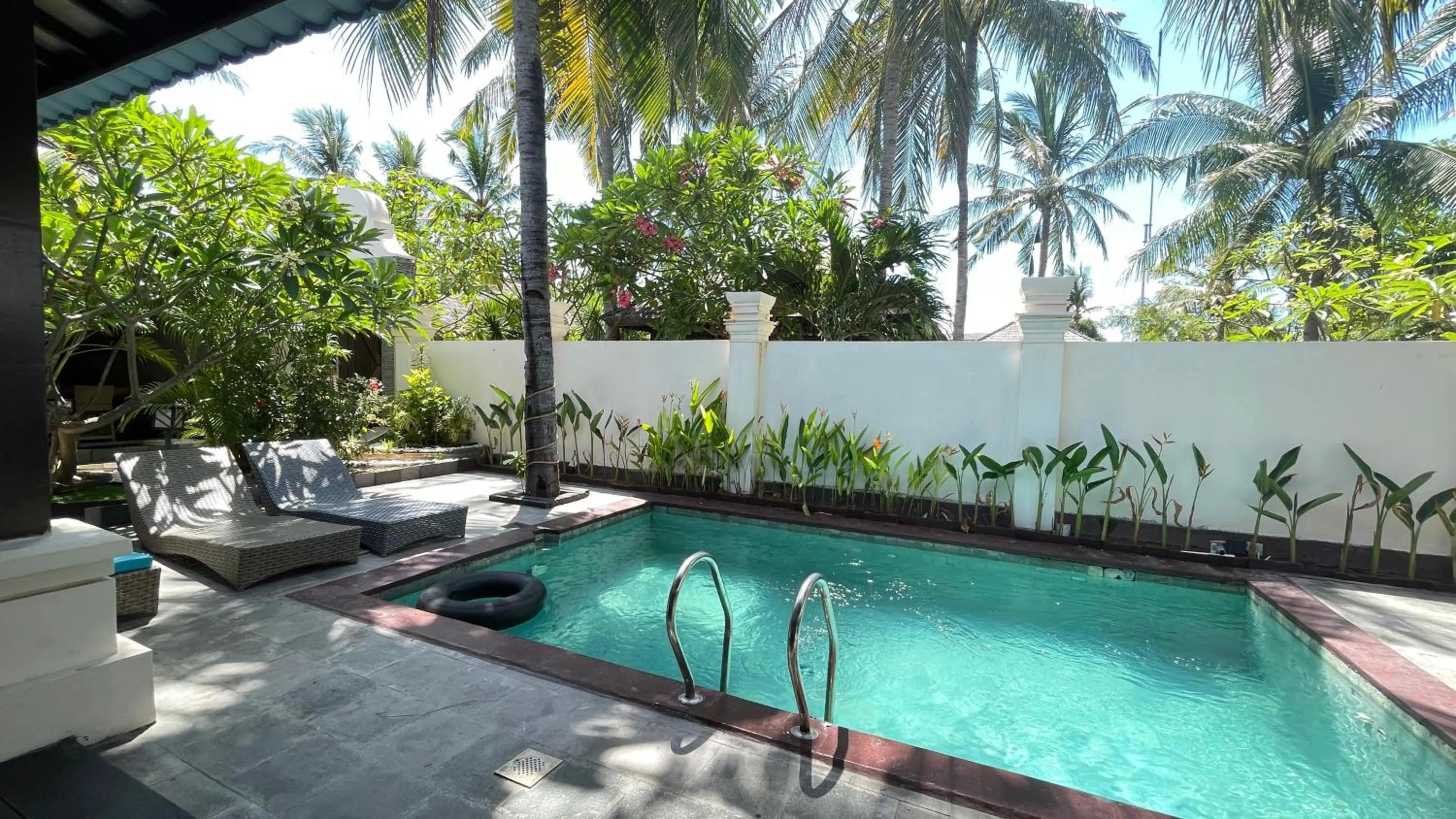 Pool view in The Trawangan Resort