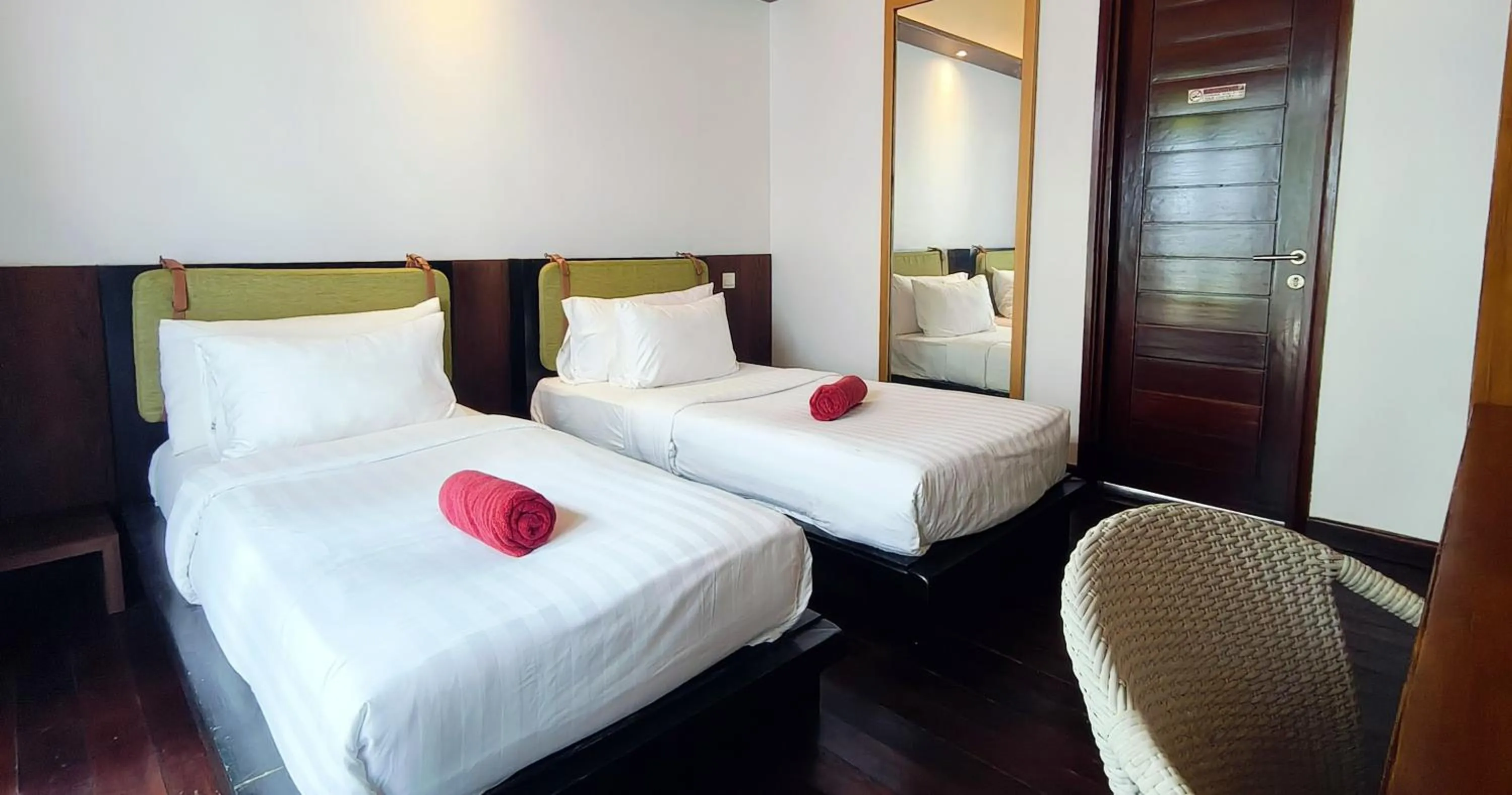 Bedroom, Bed in The Trawangan Resort