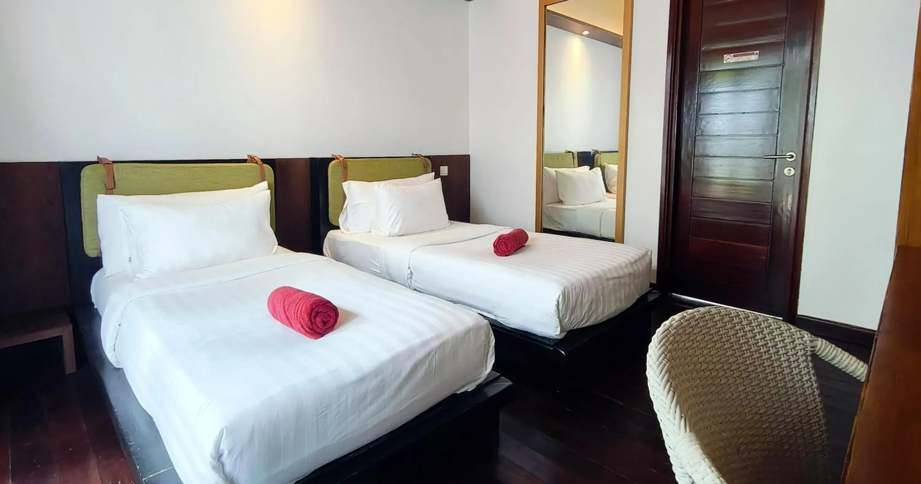 Bedroom, Bed in The Trawangan Resort Bedroom, Bed in The Trawangan Resort