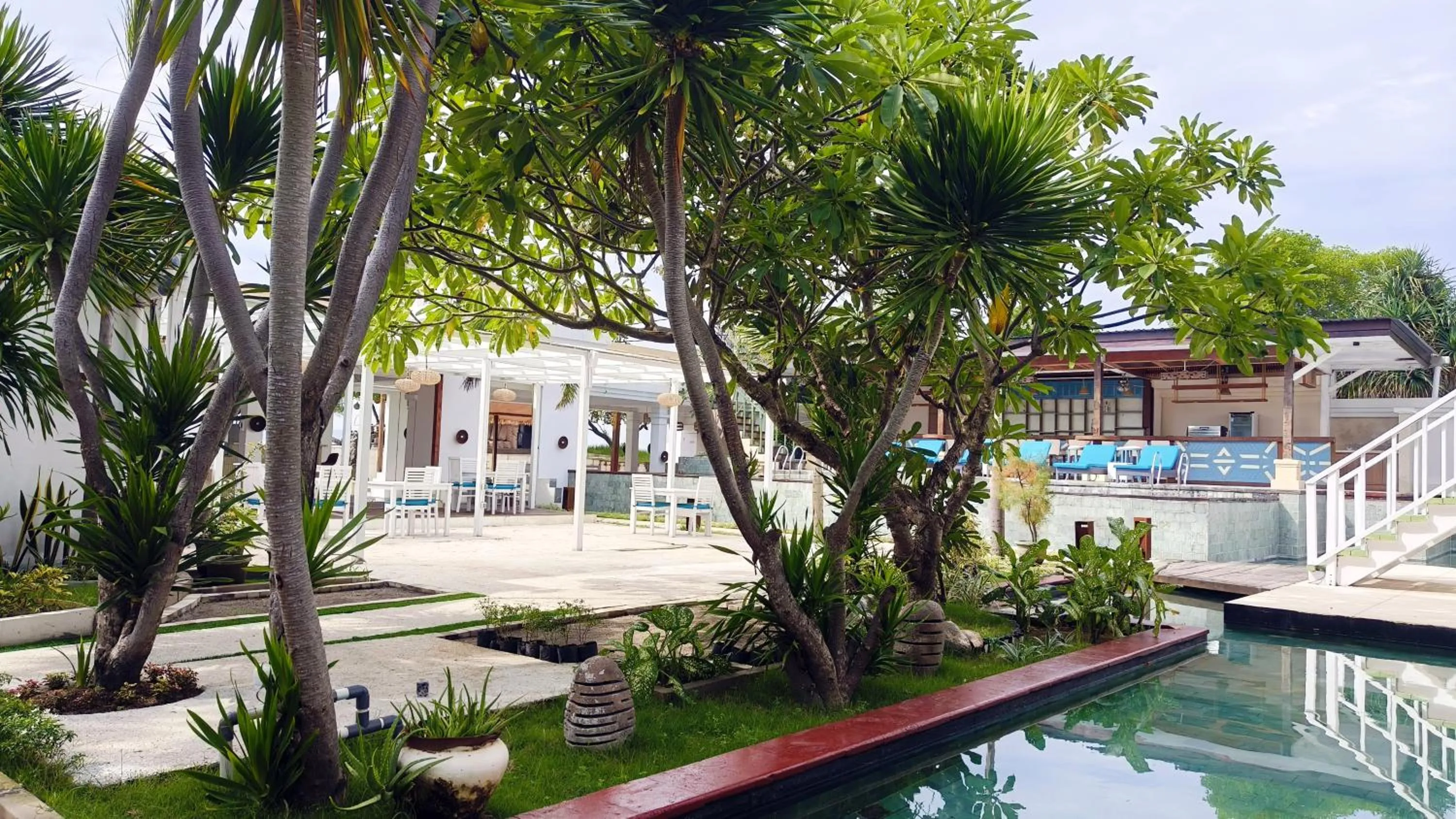 Garden view in The Trawangan Resort