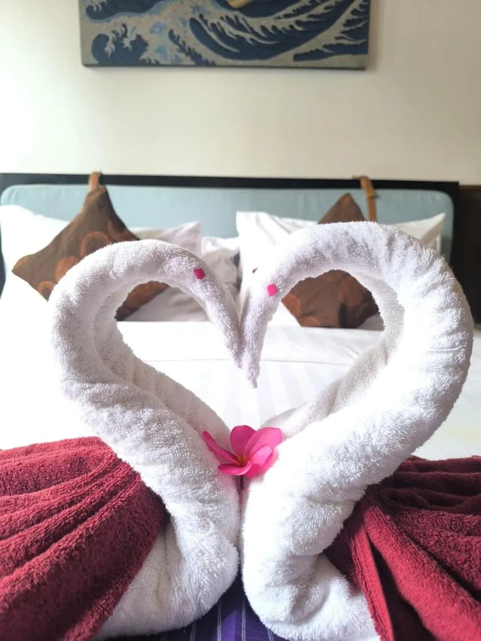 towels in The Trawangan Resort