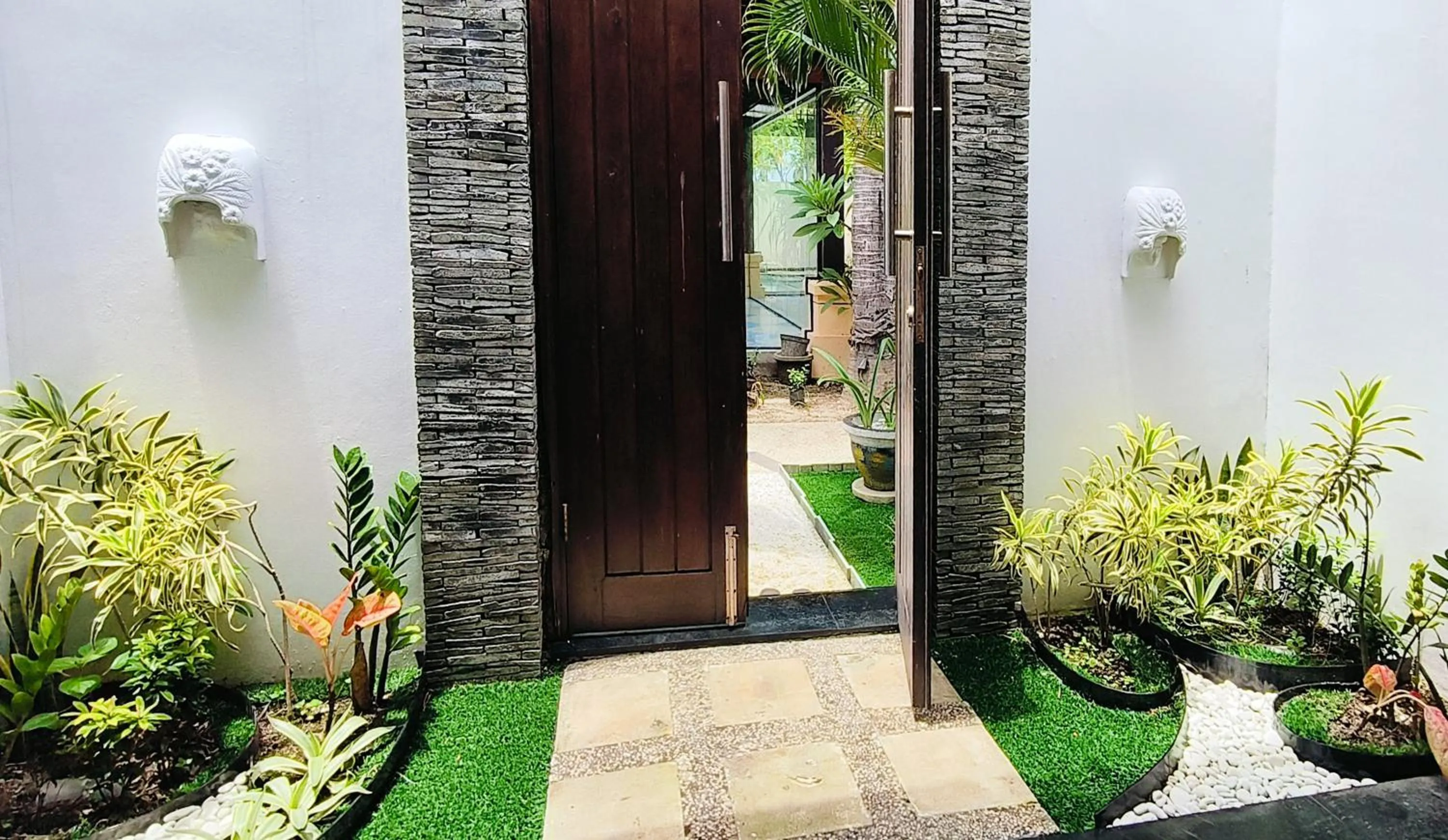 Garden view in The Trawangan Resort