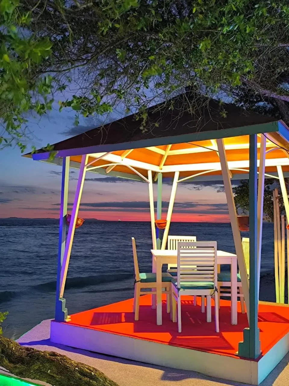 Patio in The Trawangan Resort