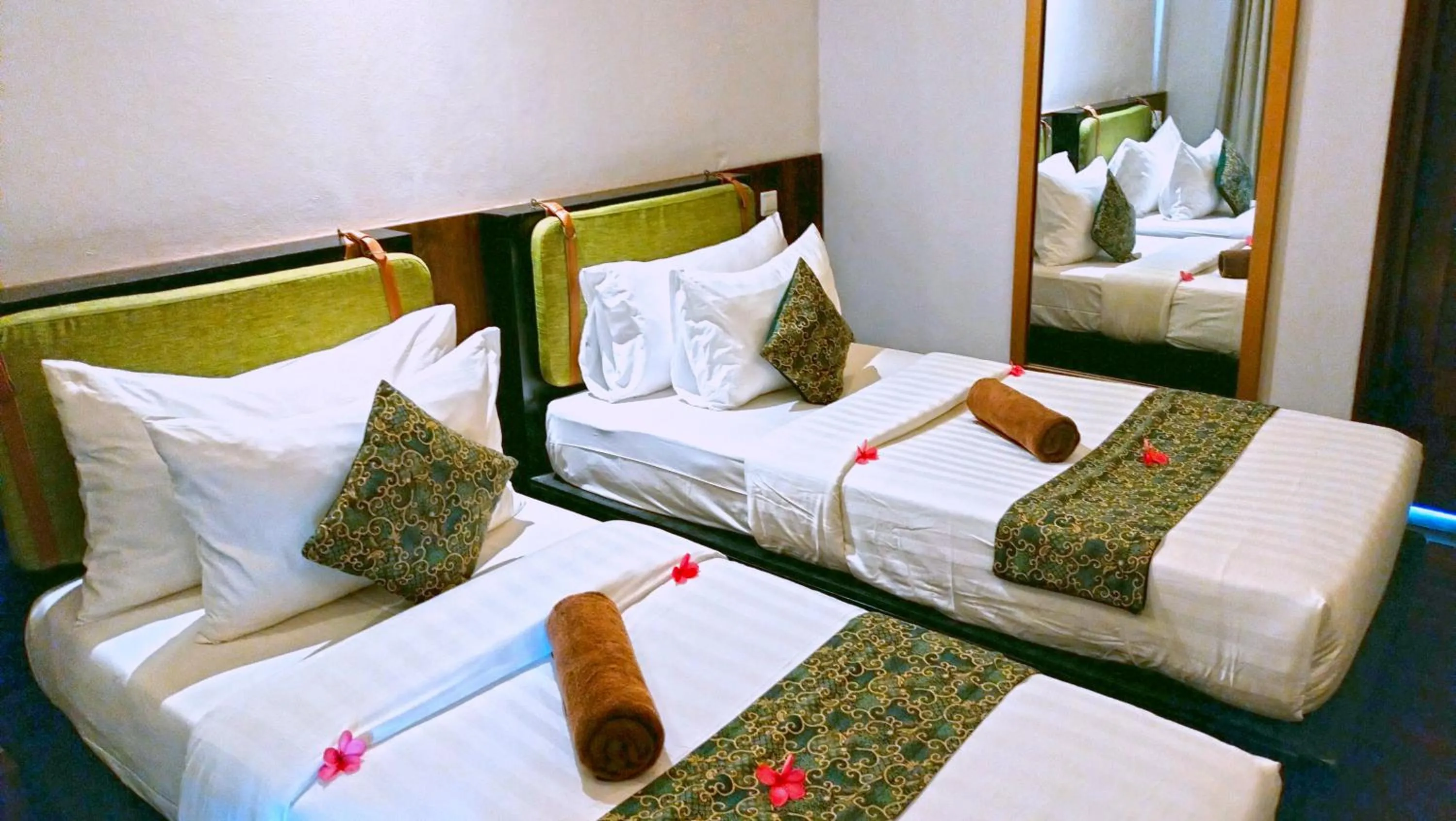 Bedroom, Bed in The Trawangan Resort