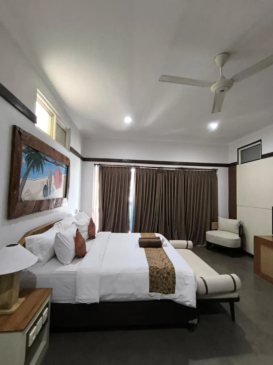 Bedroom, Bed in The Trawangan Resort