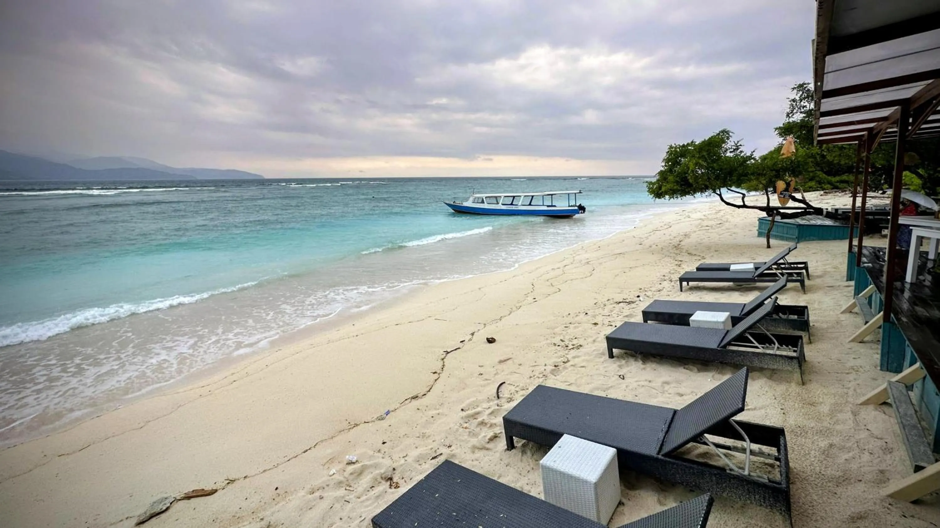 Beach in The Trawangan Resort