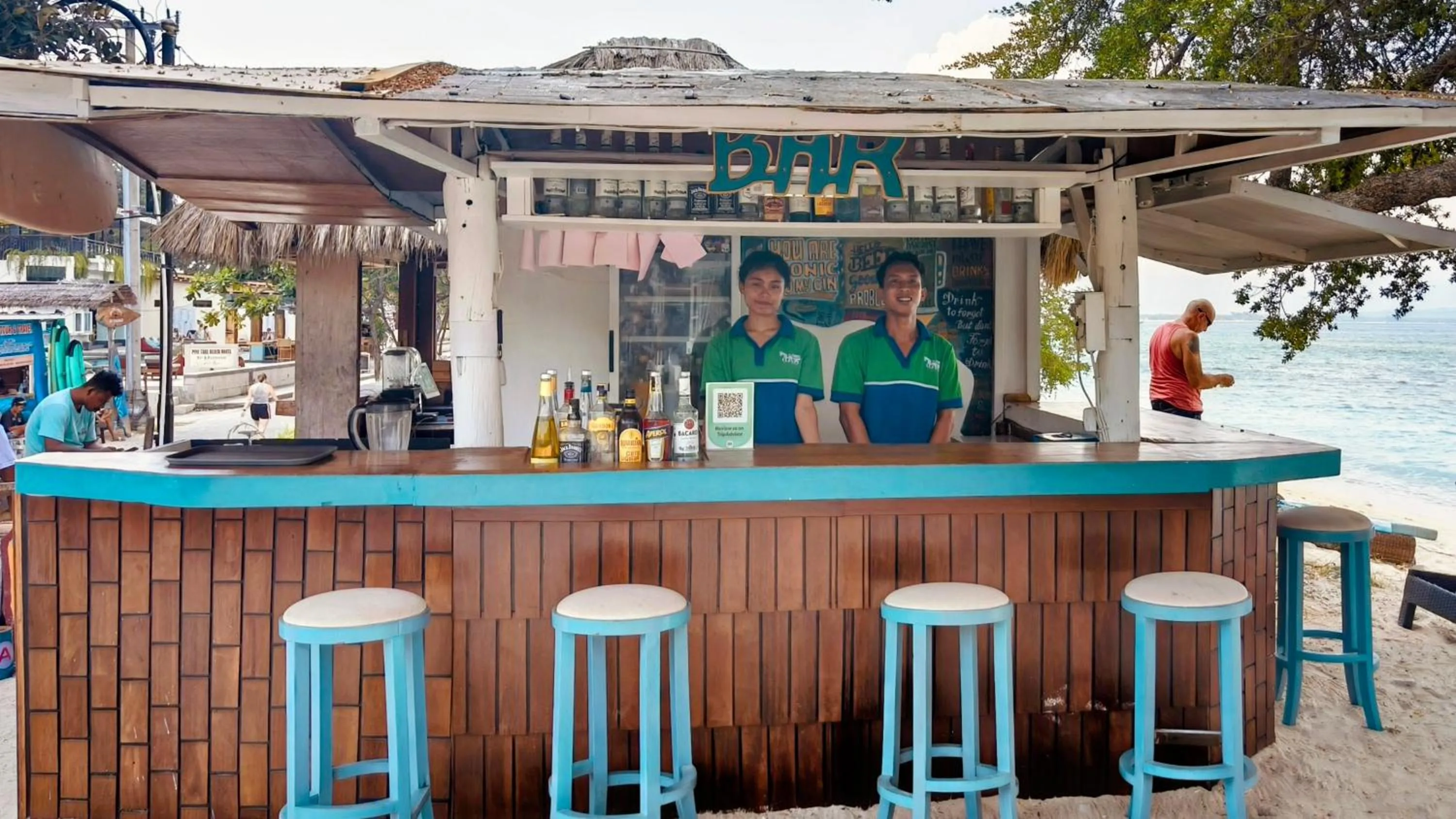 Lounge or bar in The Trawangan Resort
