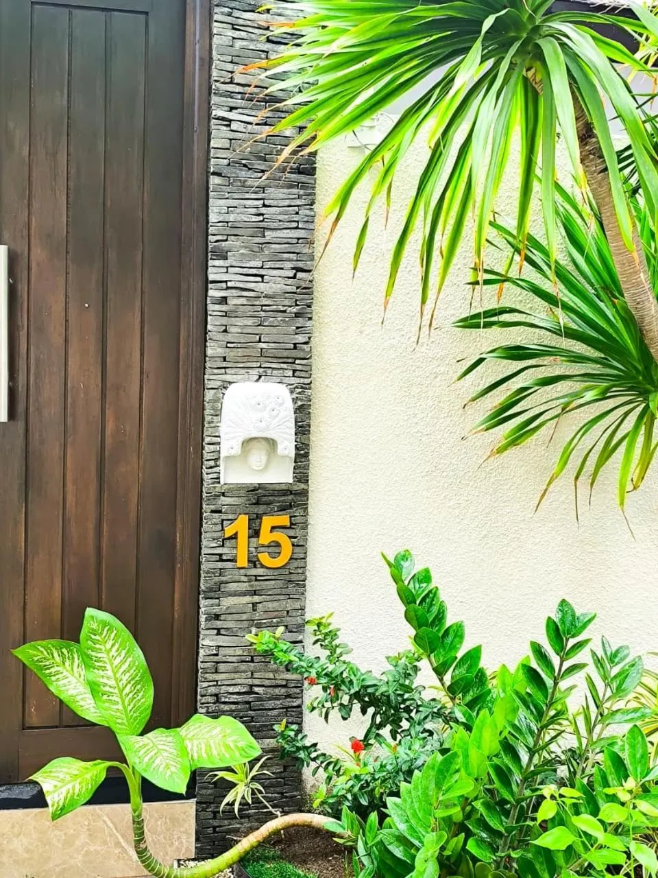 Garden view in The Trawangan Resort