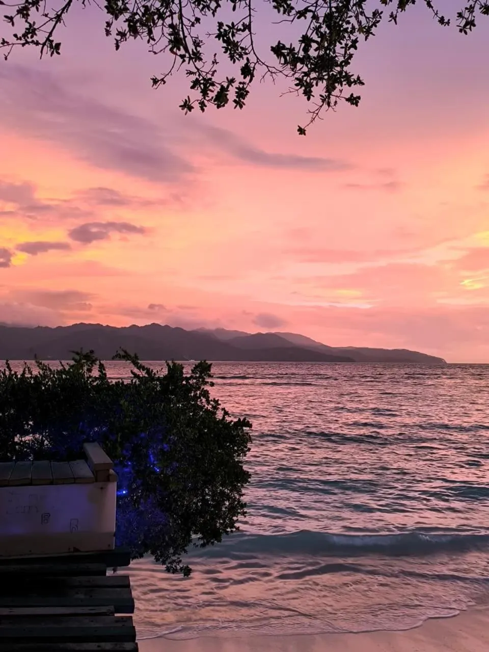 Sunset in The Trawangan Resort