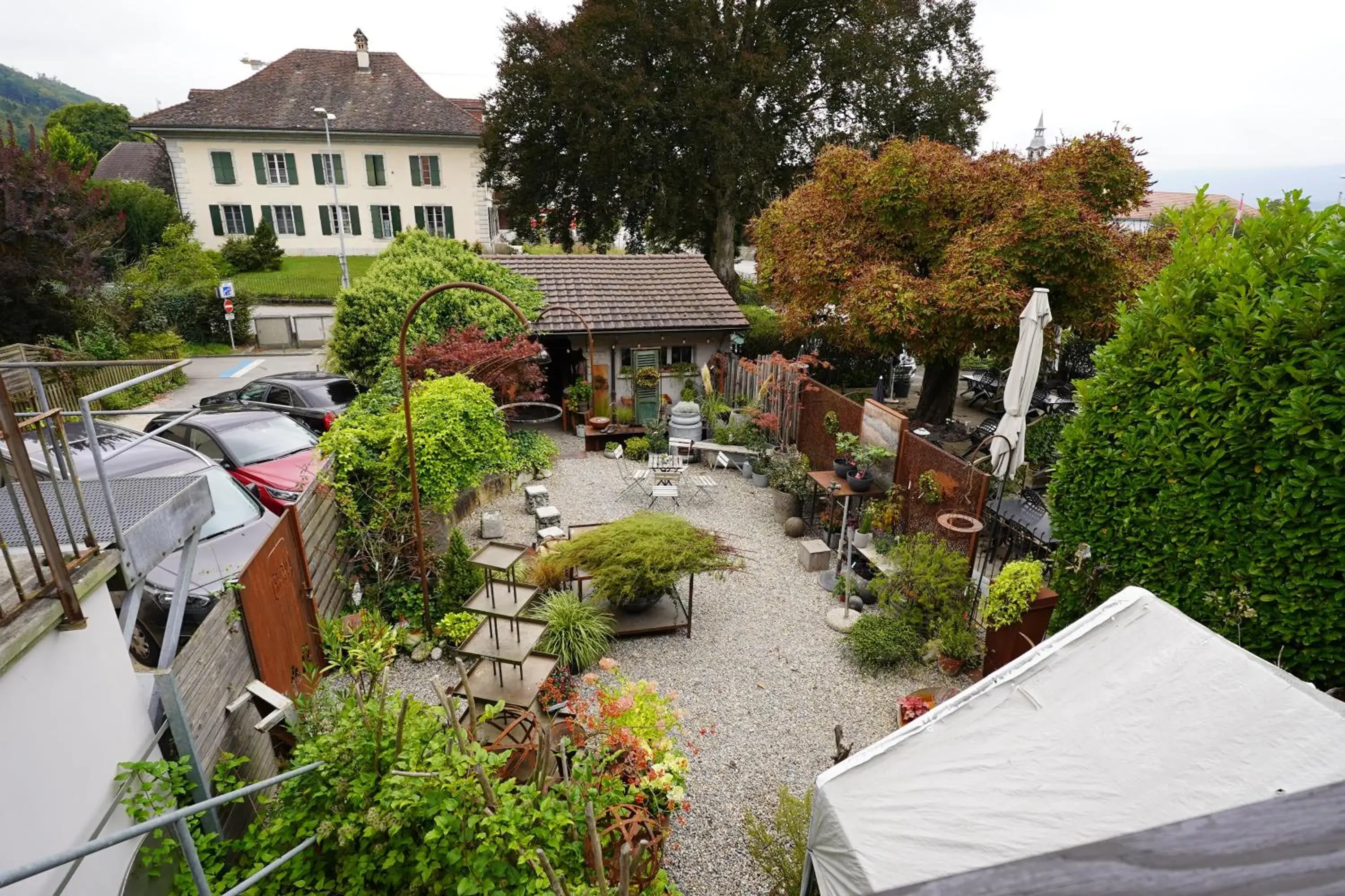 Garden view in wolke 4 Garden view in wolke 4