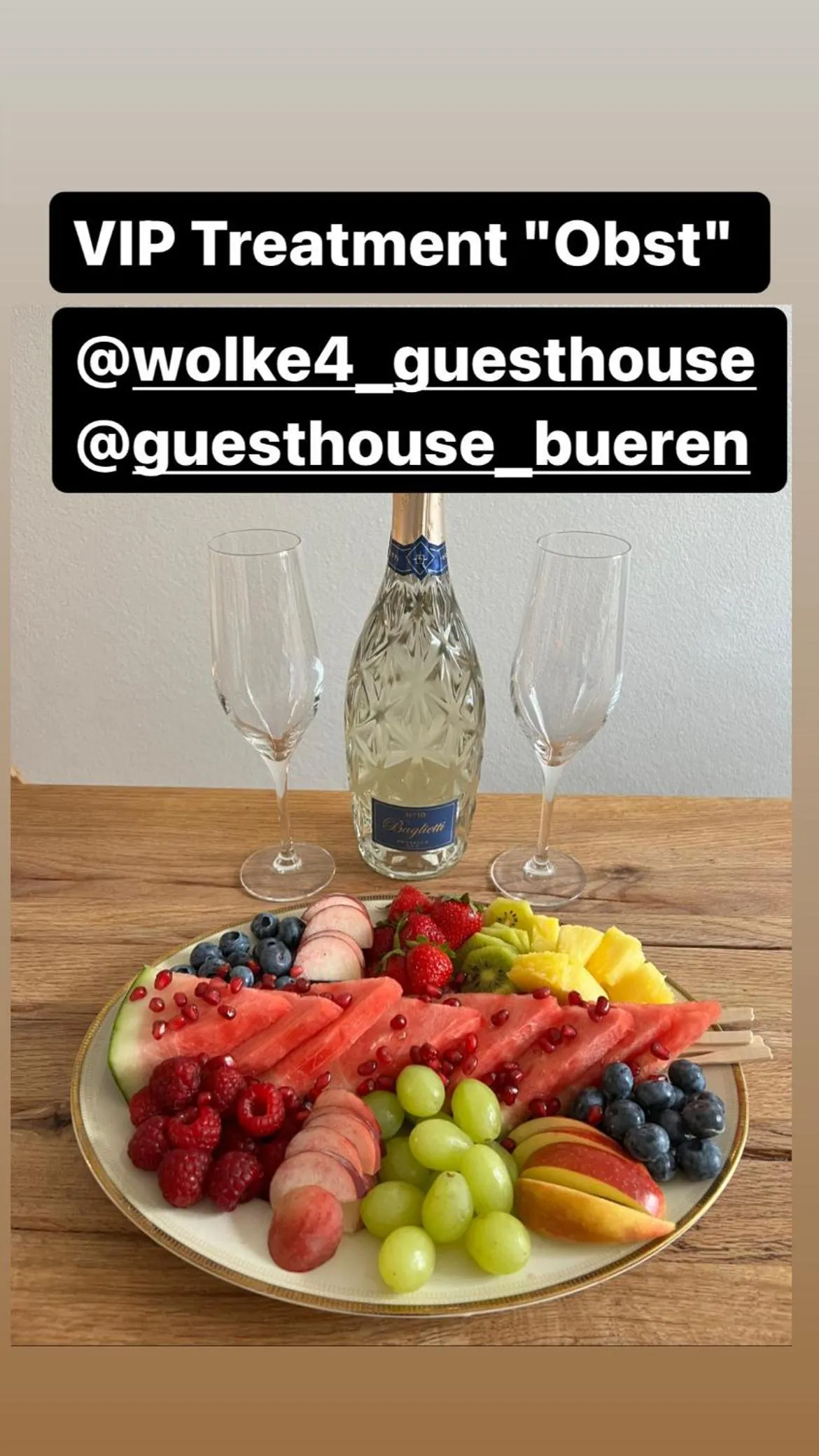 Food and drinks in wolke 4