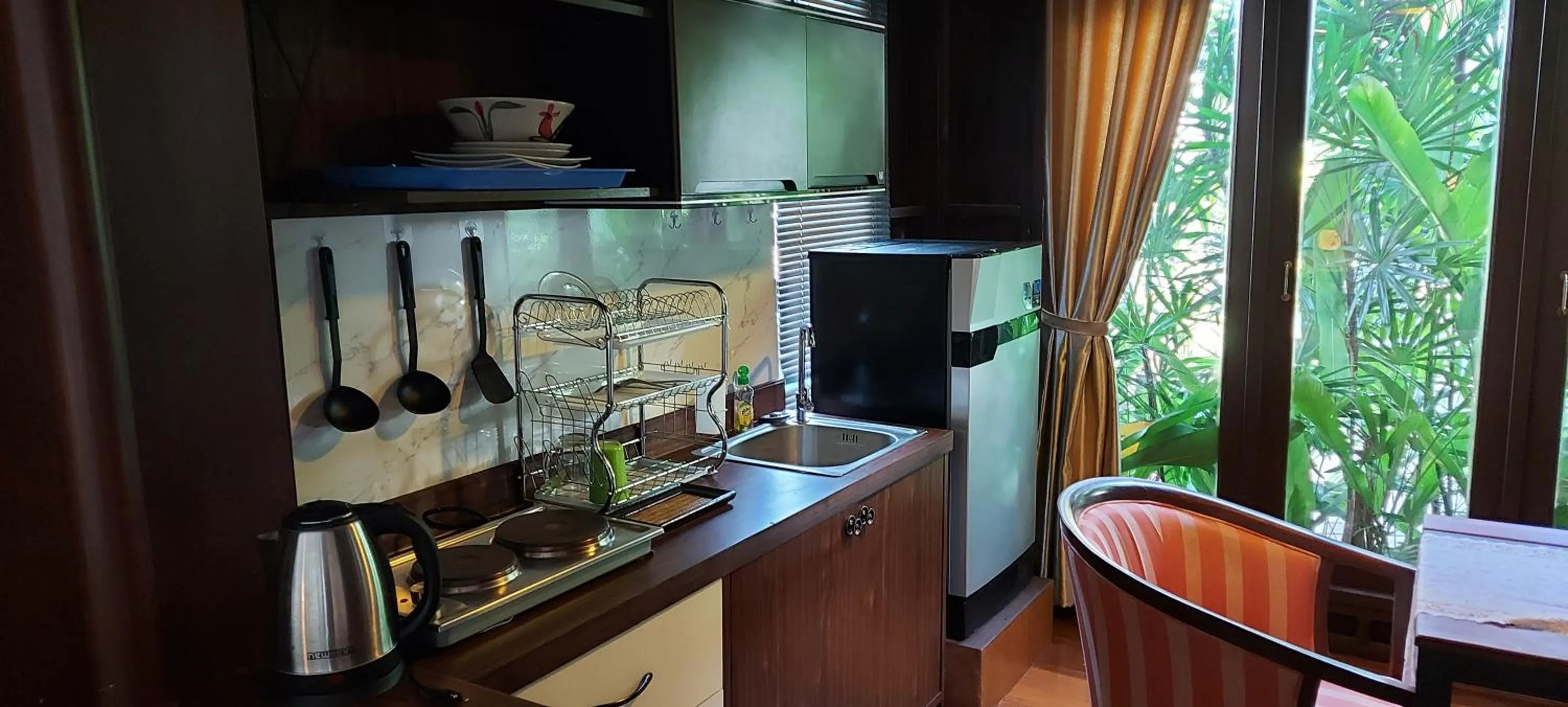 Kitchen or kitchenette in Phangan Paragon Resort & Spa by Pure Lifestyle