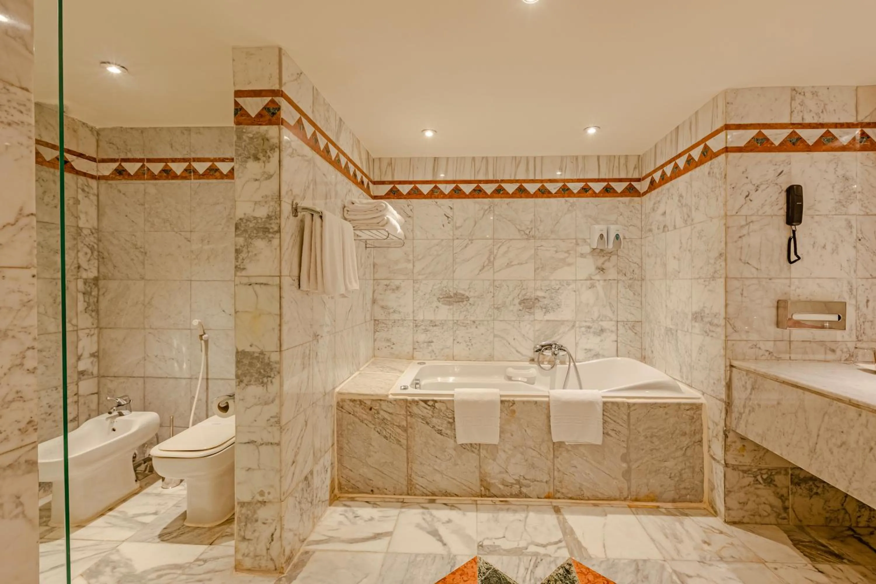 Bathroom in Continental Hotel Hurghada